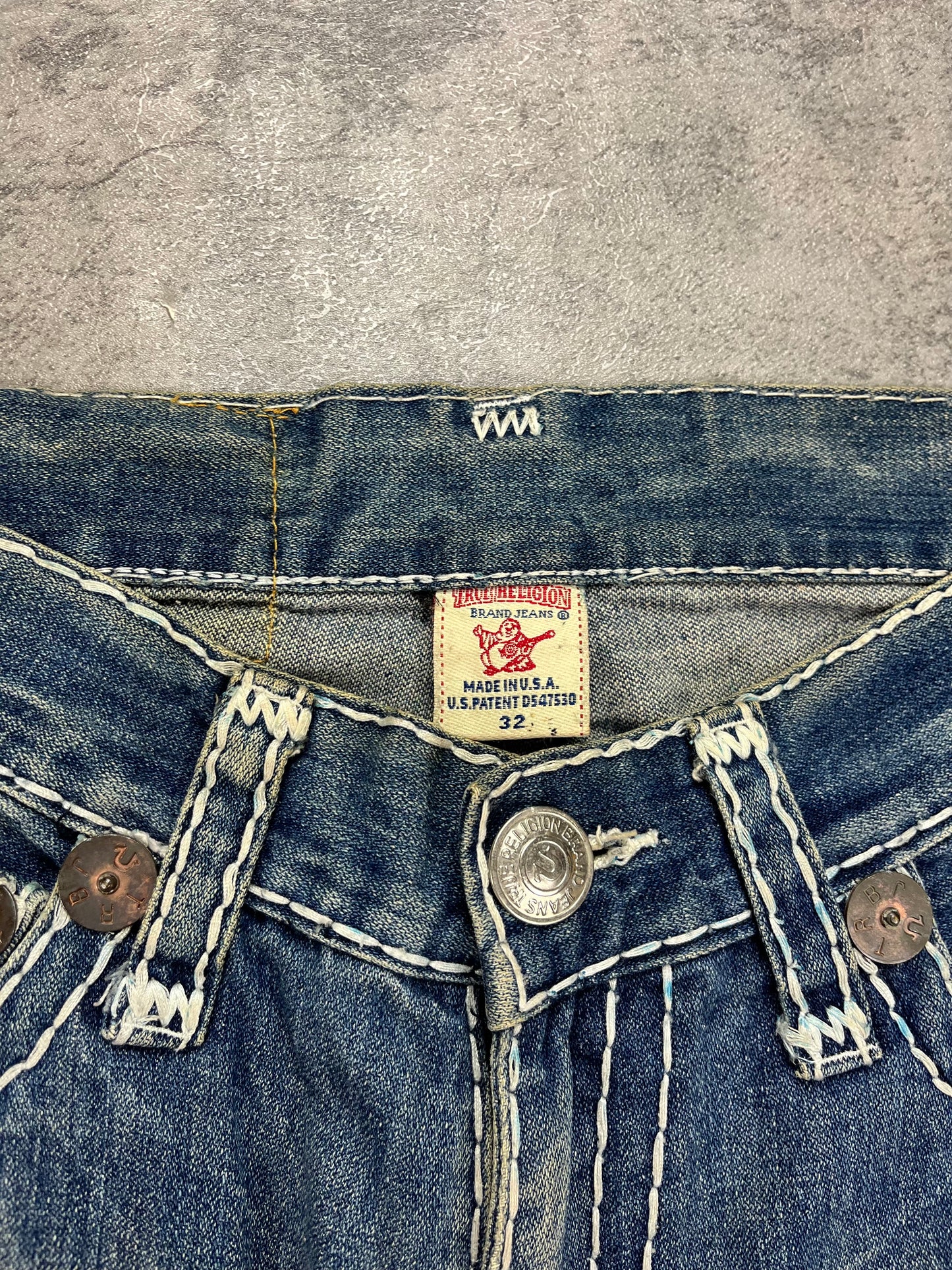 Vintage Bootcut Baggy True Religion Jeans