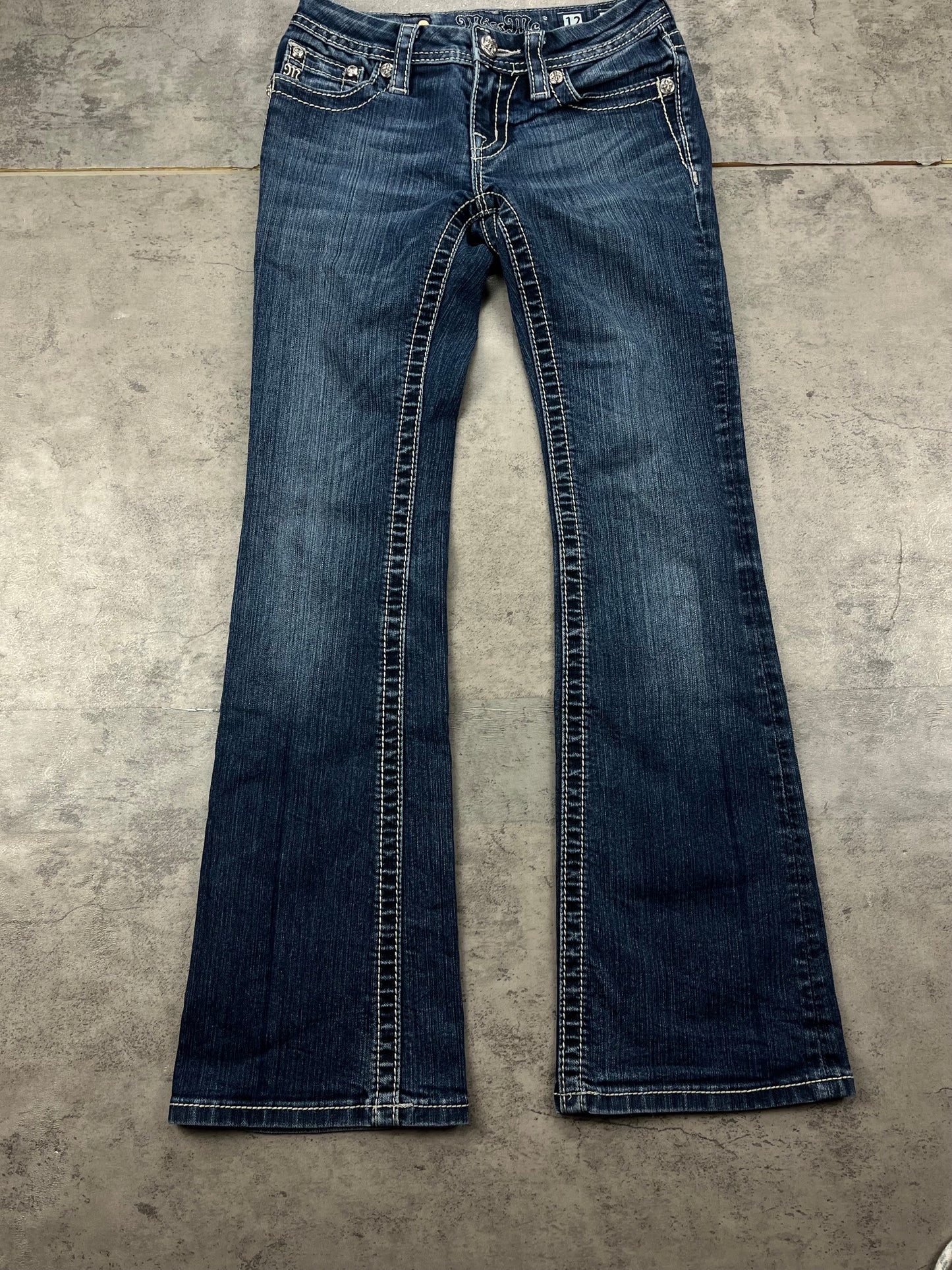 Lowwaist Miss me Y2k Bootcut Vintage Jeans