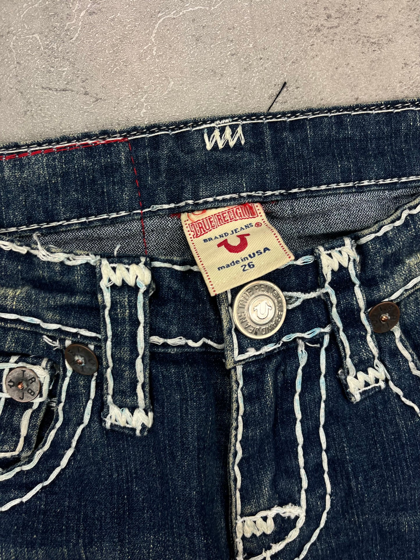 True Religion Vintage Low Rise Flared Y2K Bootcut Jeans