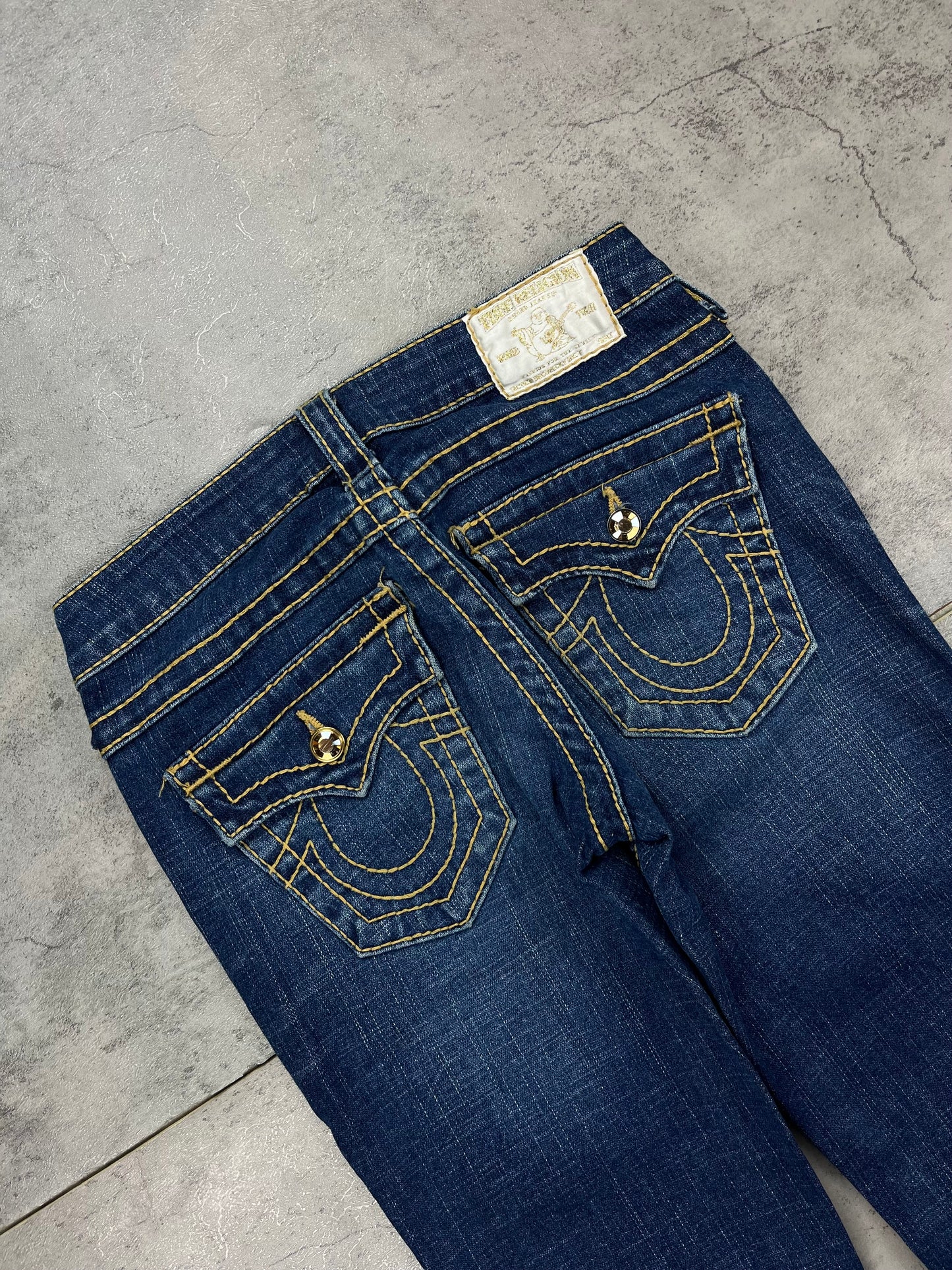 Rare True Religion Glitzer Lowwaist Y2k Bootcut Jeans