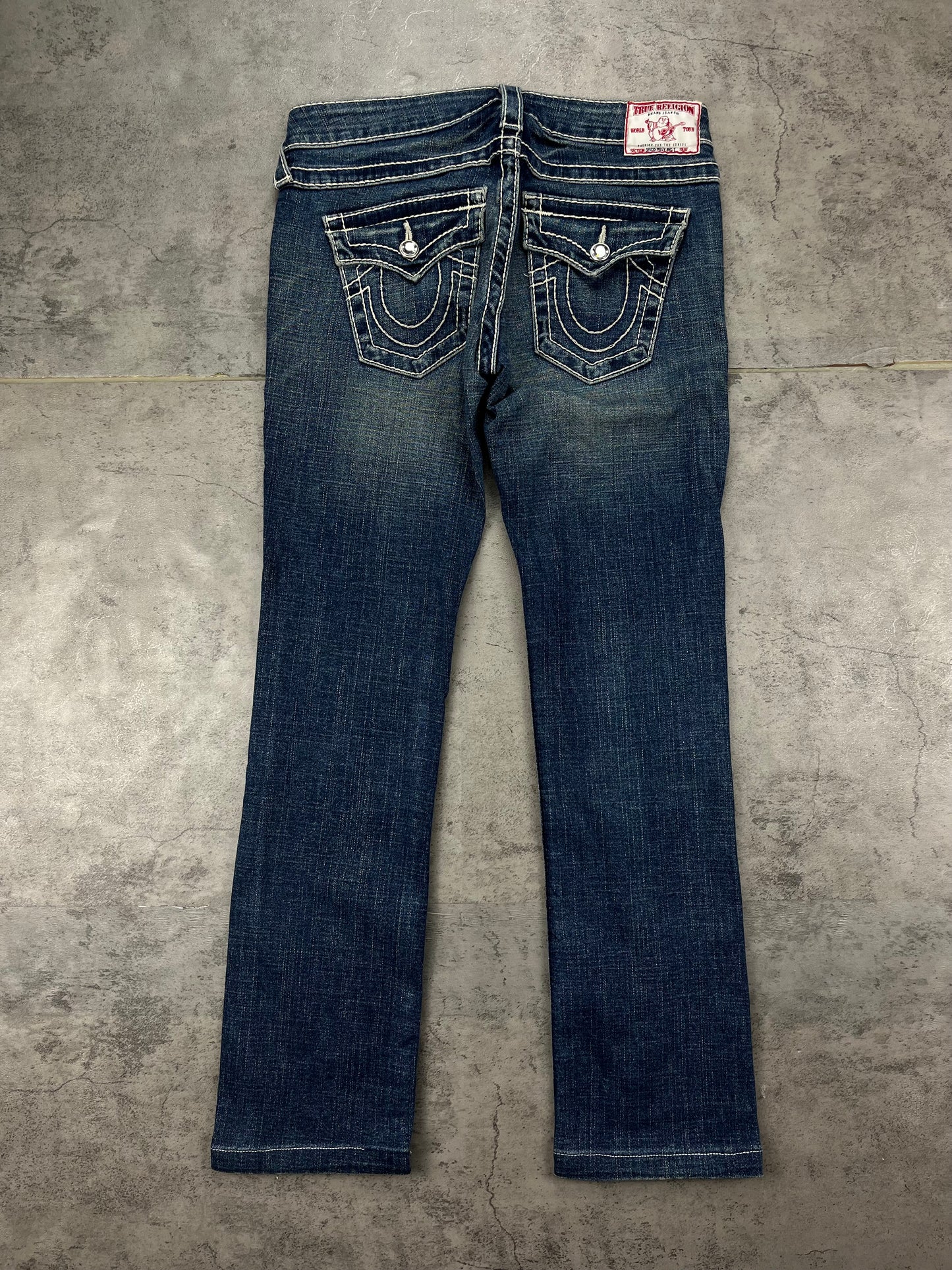 Vintage True Religion Y2k Lowwaist Jeans Glitzer