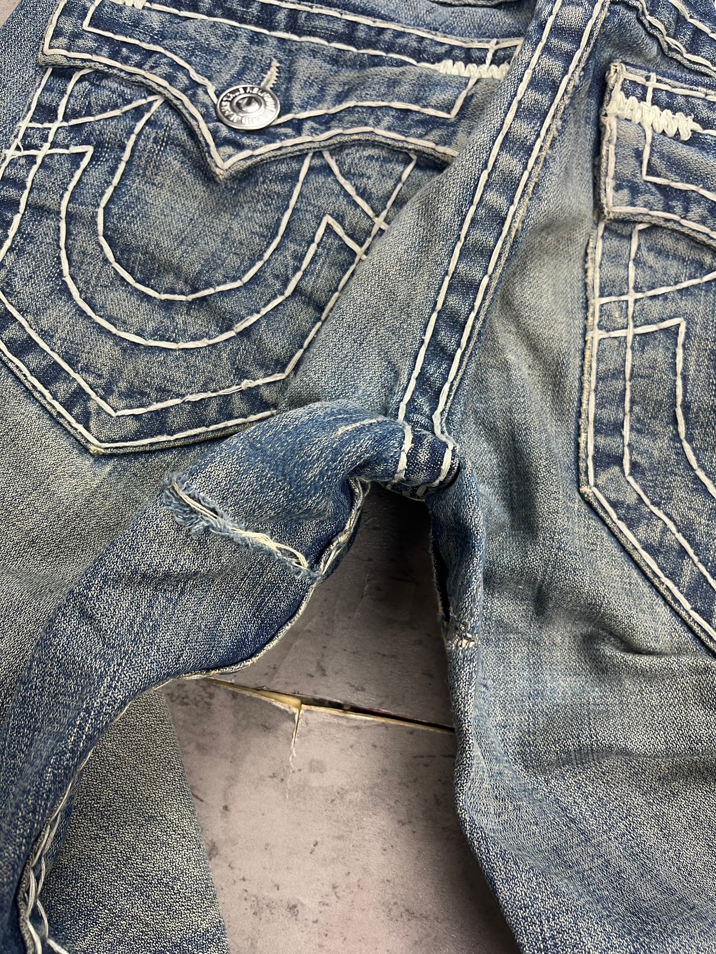 Vintage Y2k Bootcut Flared True Religion Jeans