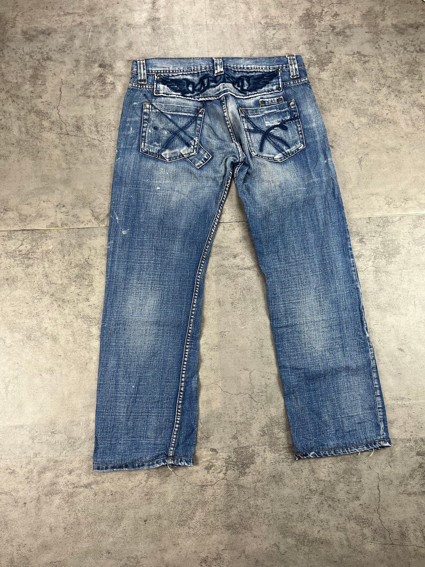 Vintage Y2k Bootcut Jeans W38