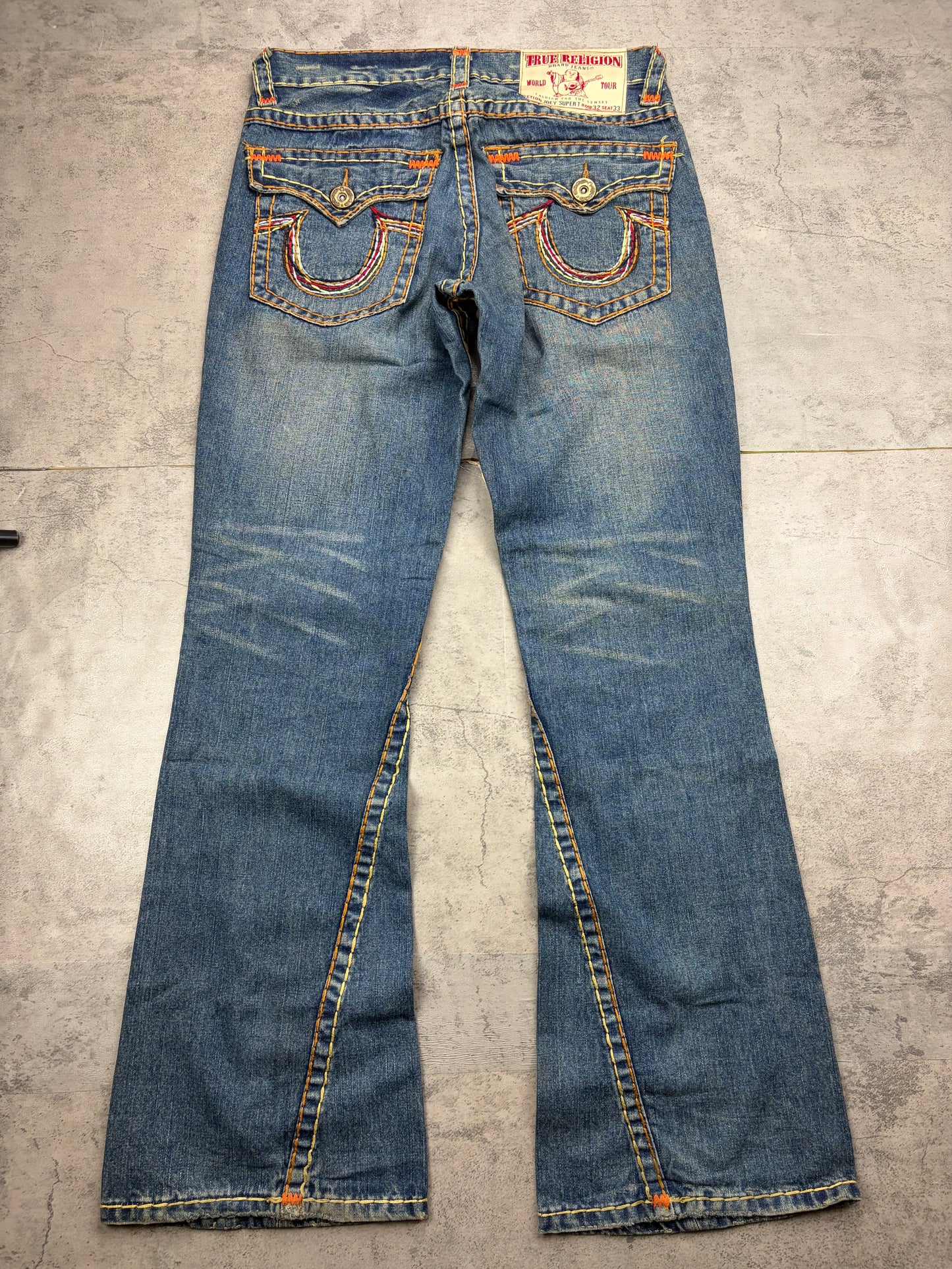True Religion Y2K Flared Jeans Vintage