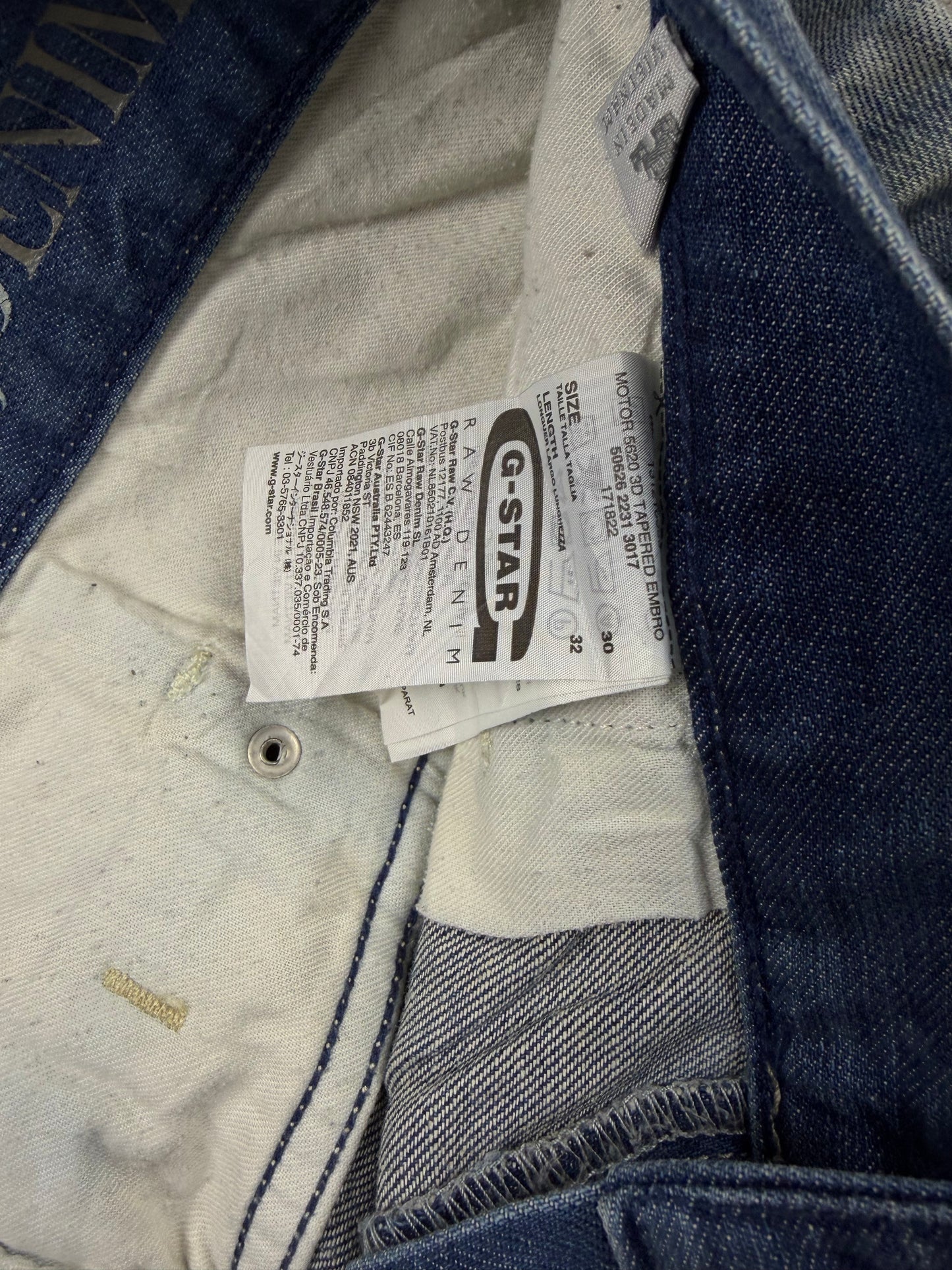 G-Star Jeans Y2K Backprint Streetwear