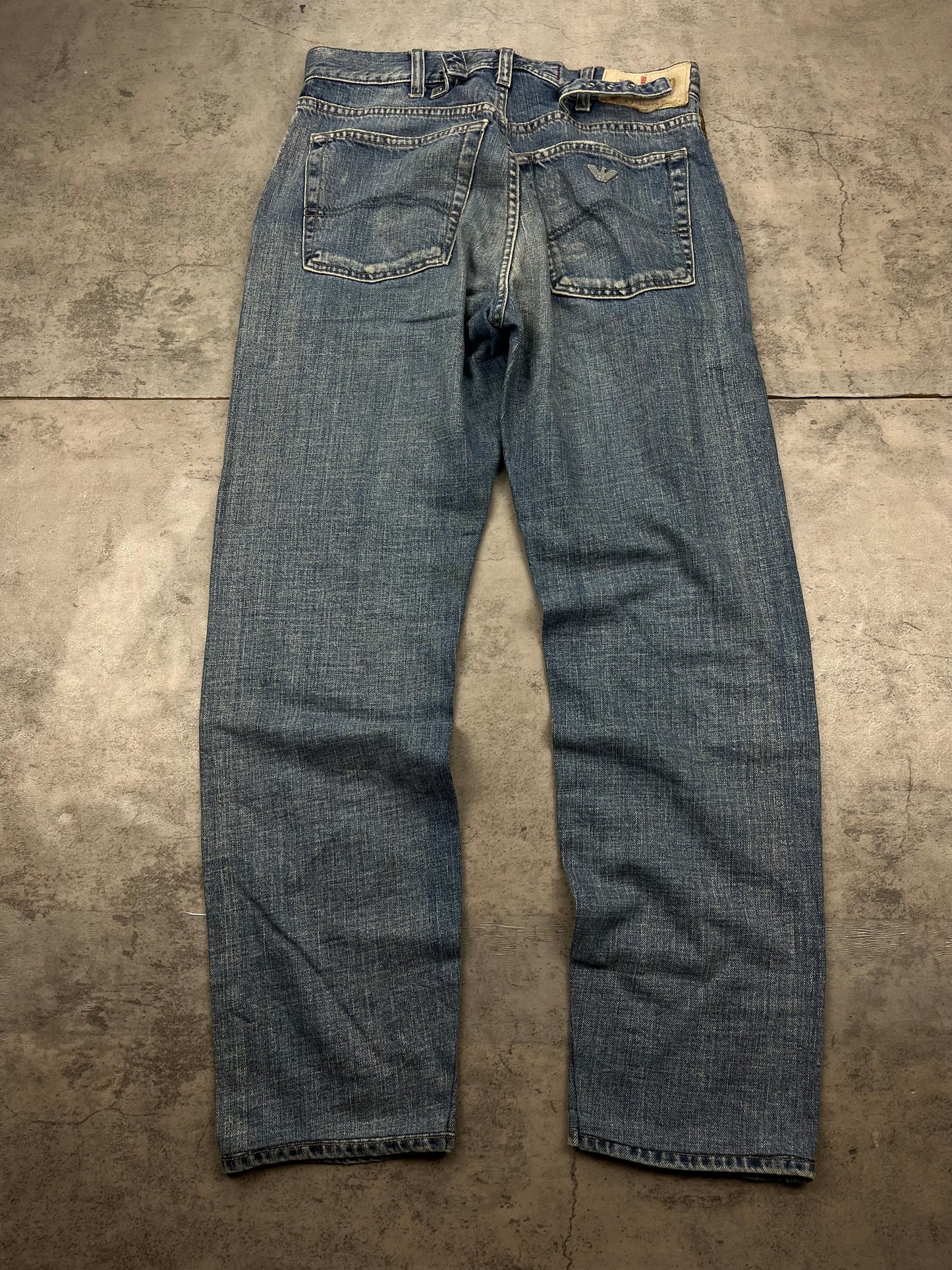 Vintage Armani Baggy Y2k Jeans