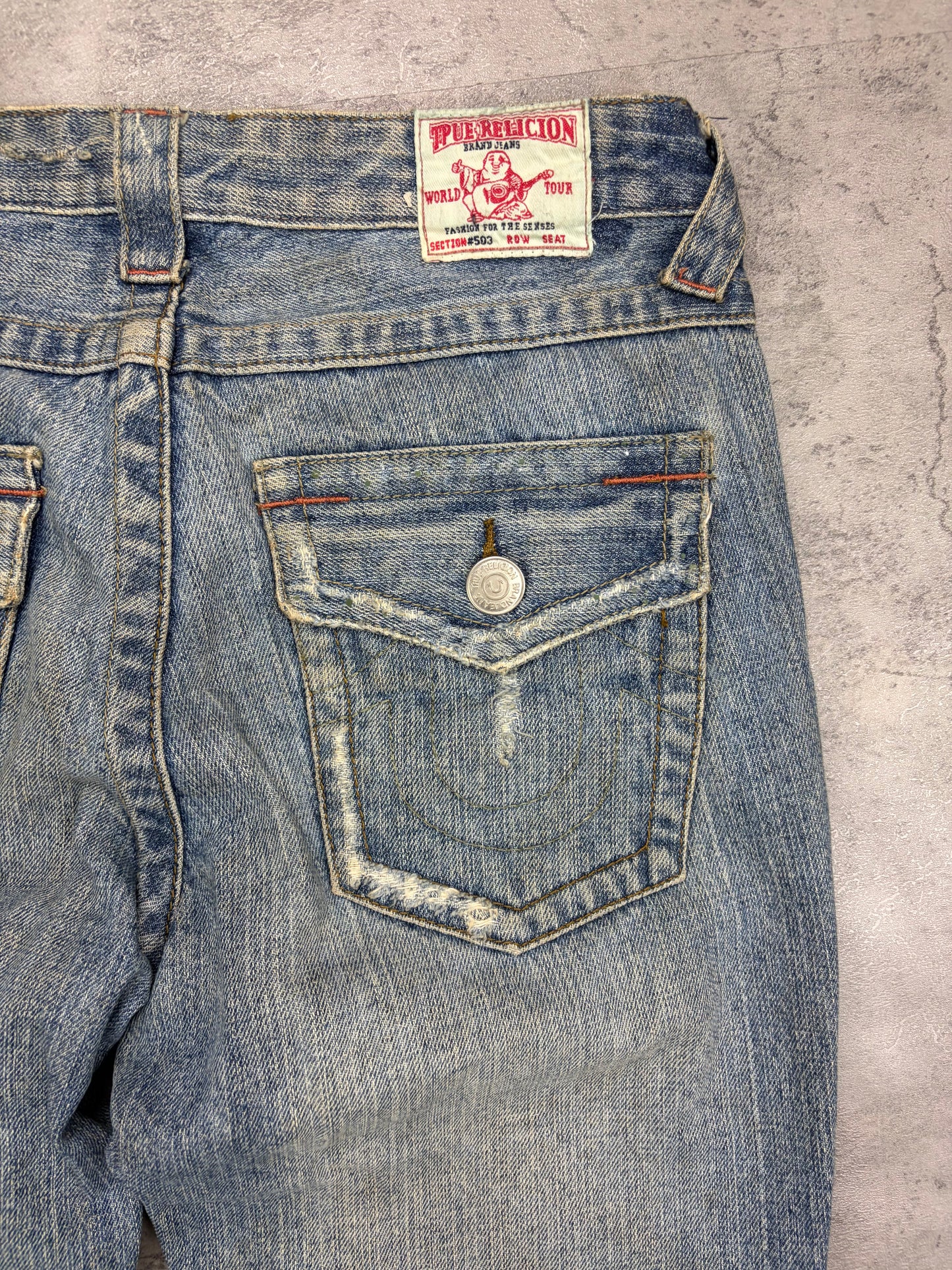 True Religion Y2K Flared Jeans Vintage