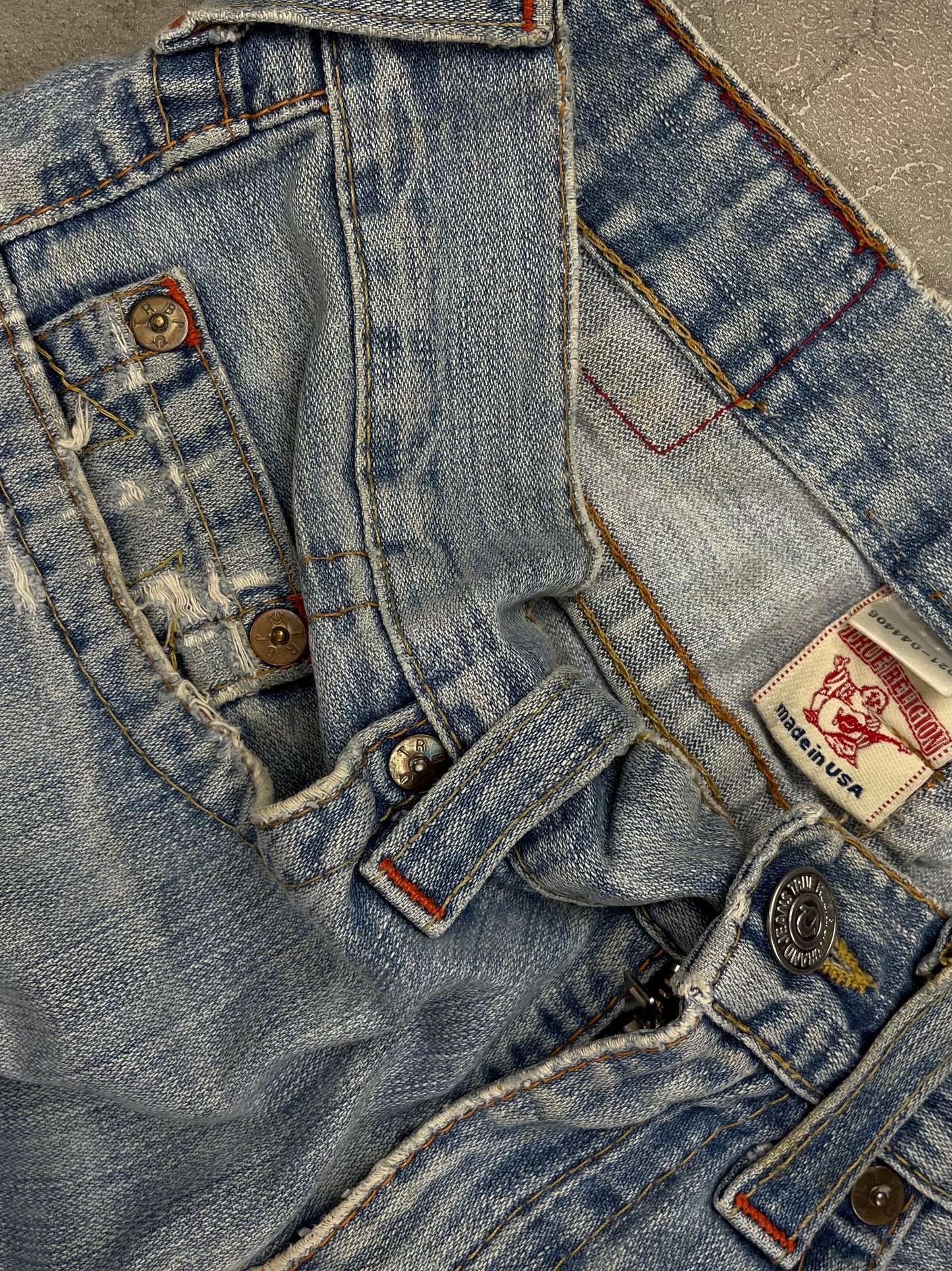 True Religion Johnny Y2k Baggy Jeans Vintage