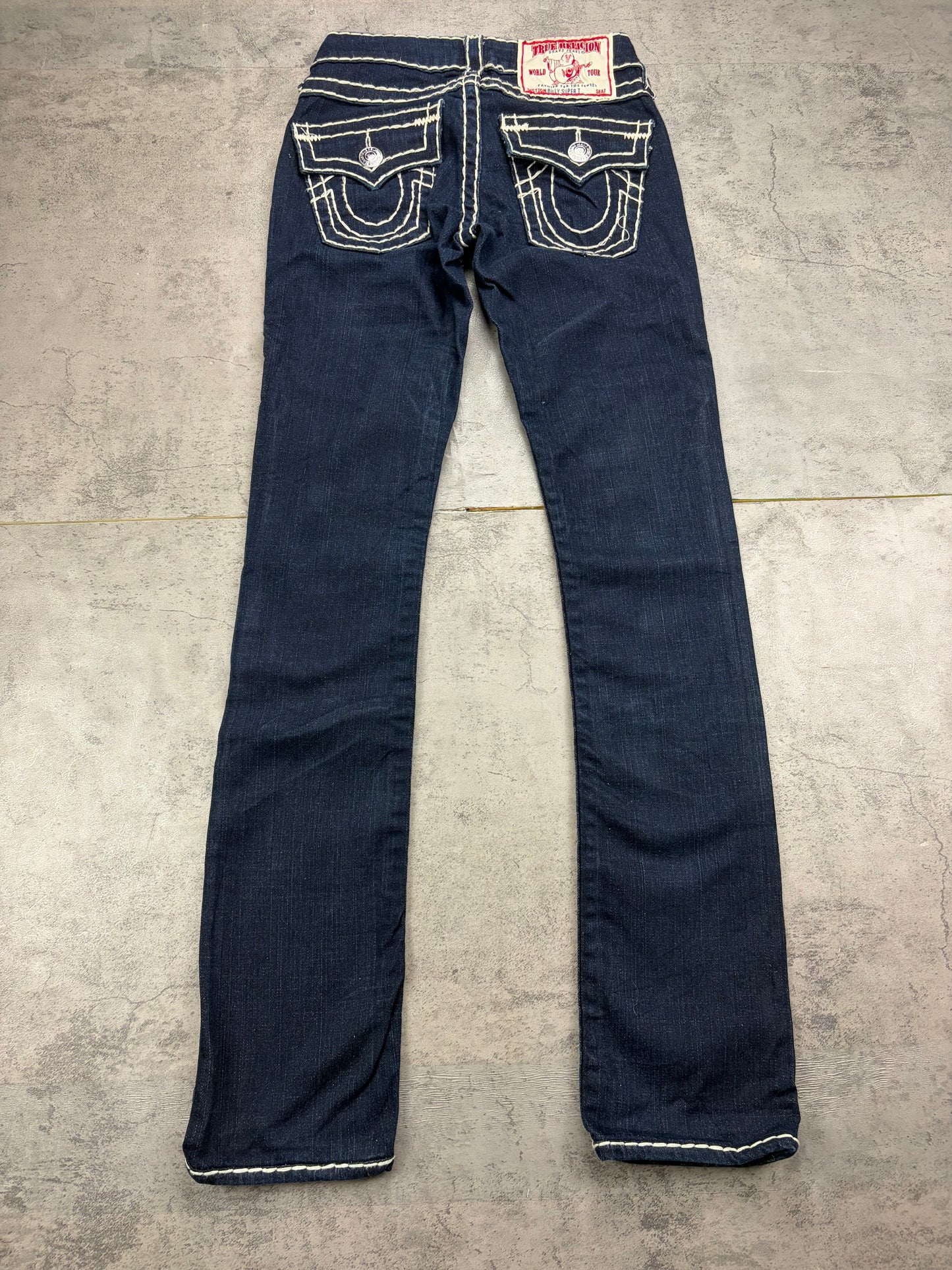 True Religion Flared Low Waist Jeans