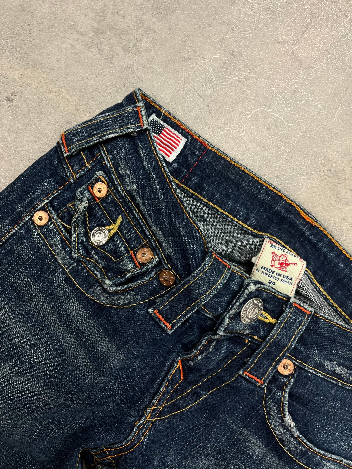 True Religion Y2k Vintage Bootcut Flared Jeans
