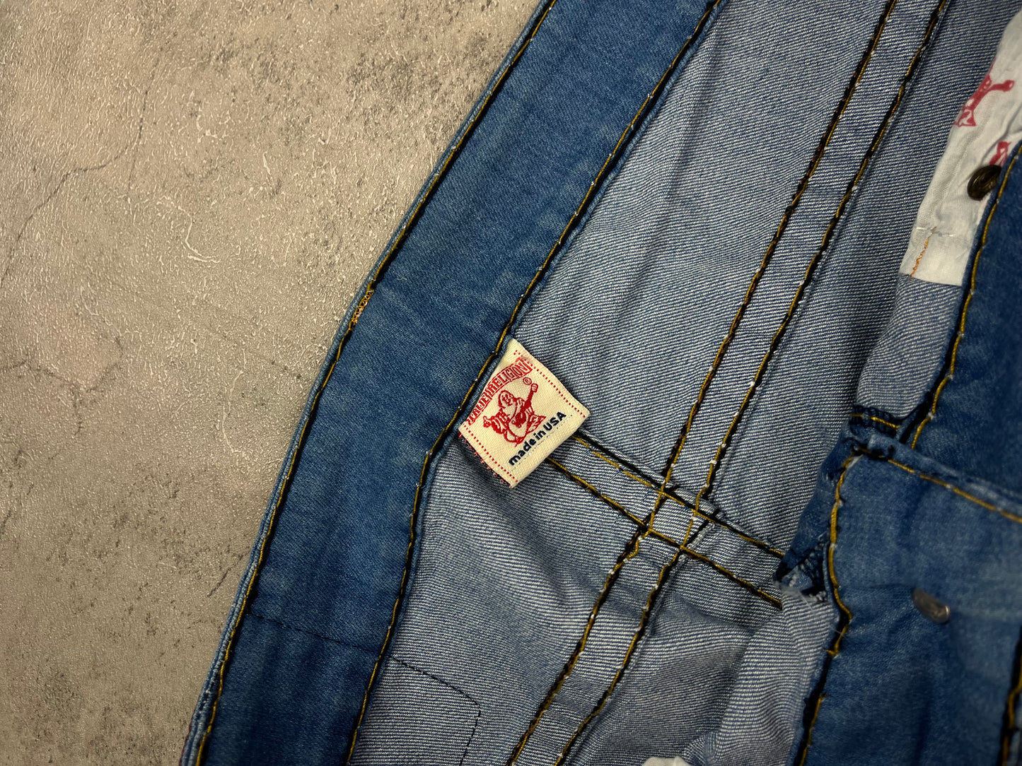 Vintage Y2k True Religion Skinny Straight Jeans Pasha Style