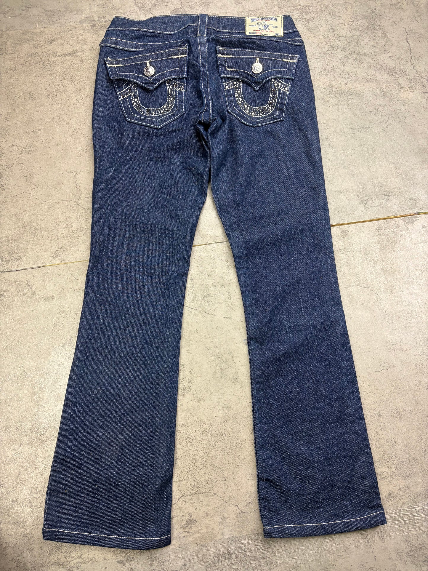 True Religion Bootcut Jeans Low Waist