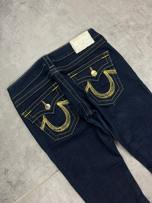 True Religion Y2K Retro Low Waist Bootcut Flared Denim Rare