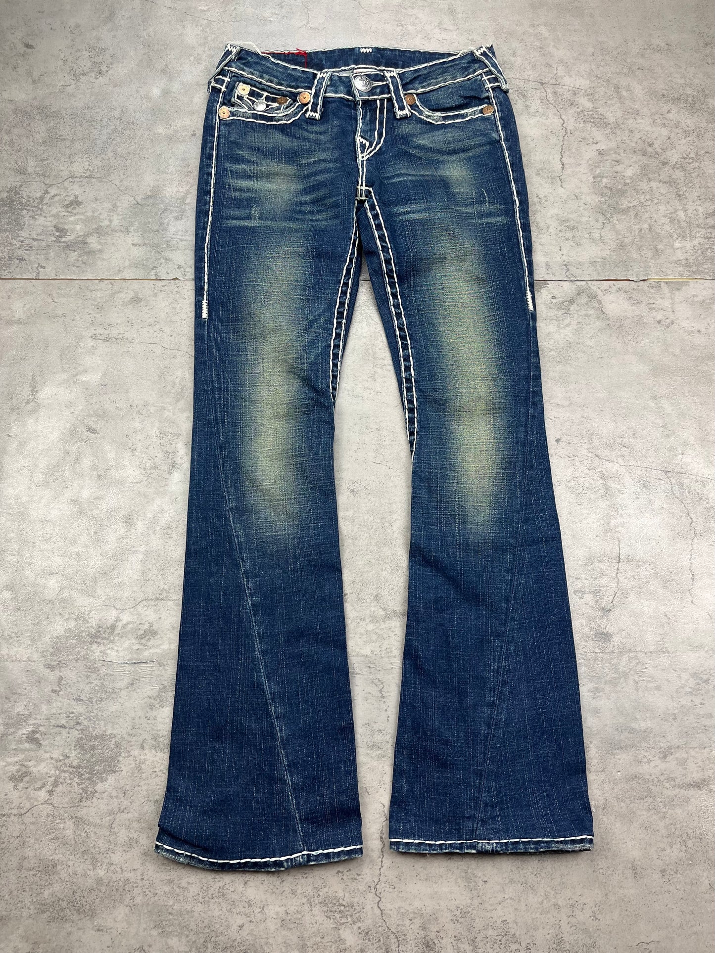 True Religion Lowwaist Bootcut Vintage Jeans Y2k Flared
