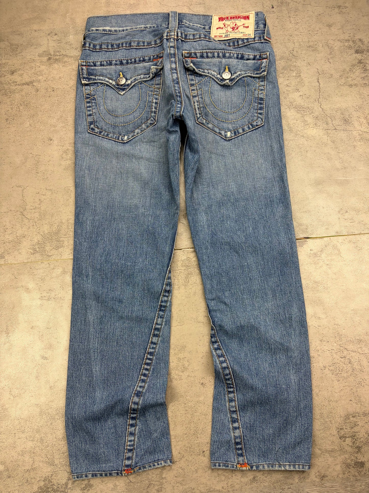 True Religion Baggy Pasha Style Jeans