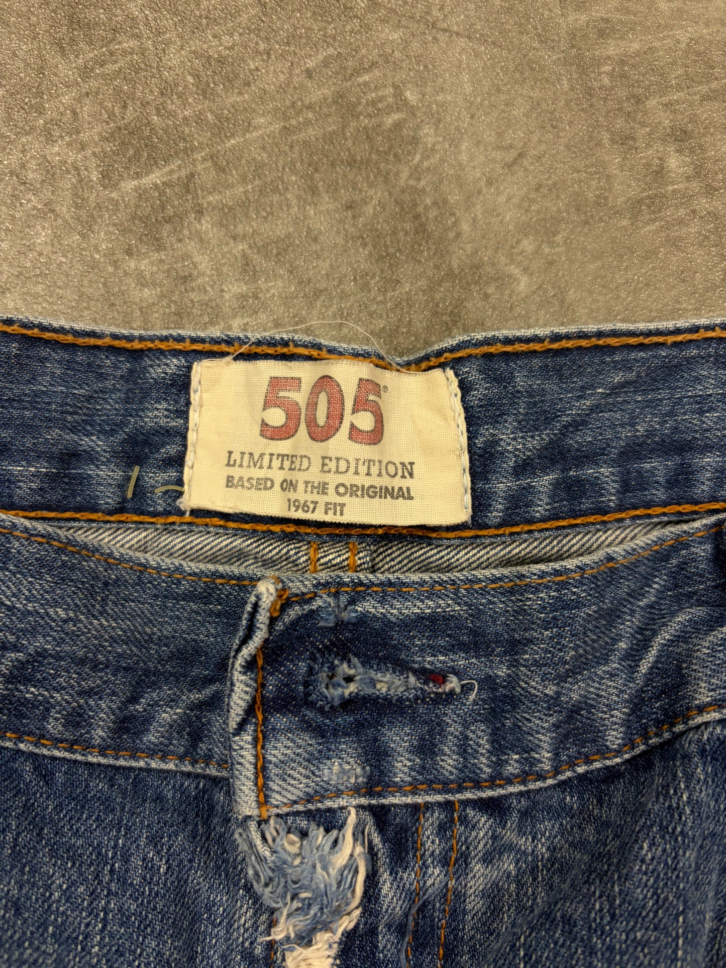 Levis 505 limited edition Rare Straight Fit Flared Jeans