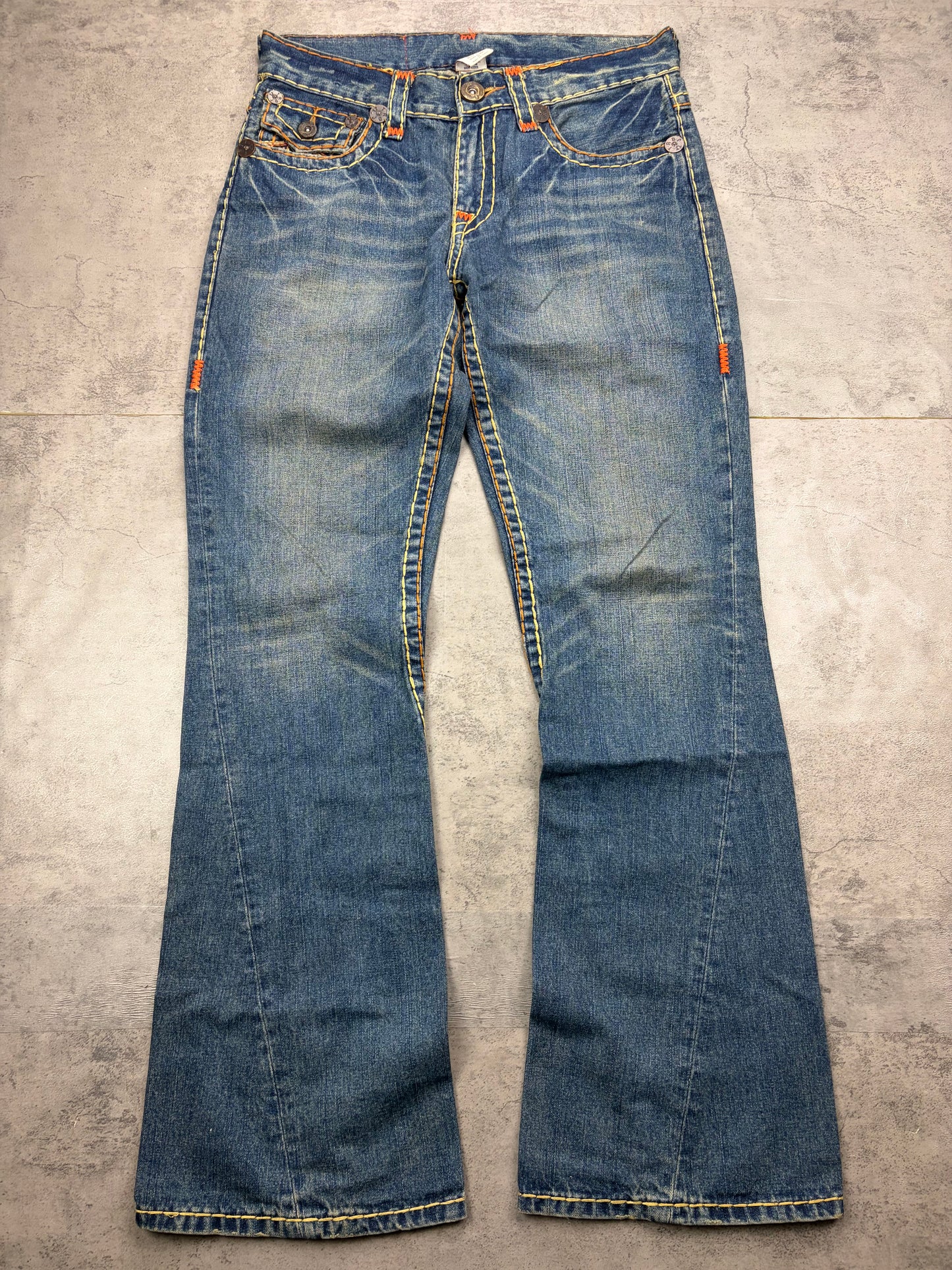 True Religion Y2K Flared Jeans Vintage