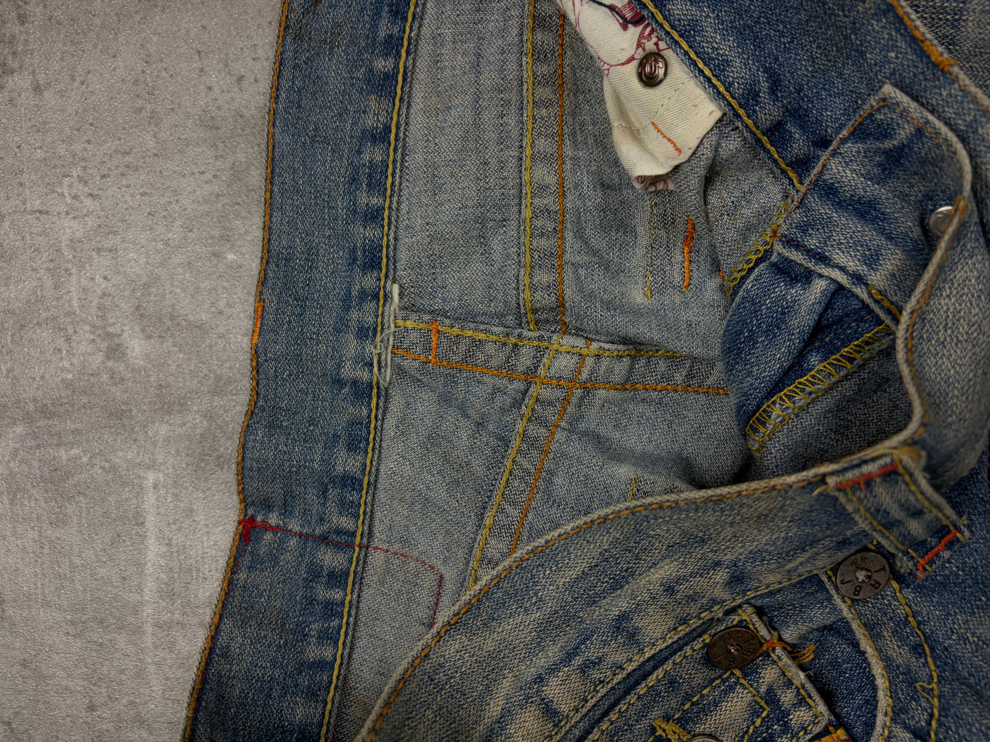 True Religion Jeans Bootcut Herren Vintage