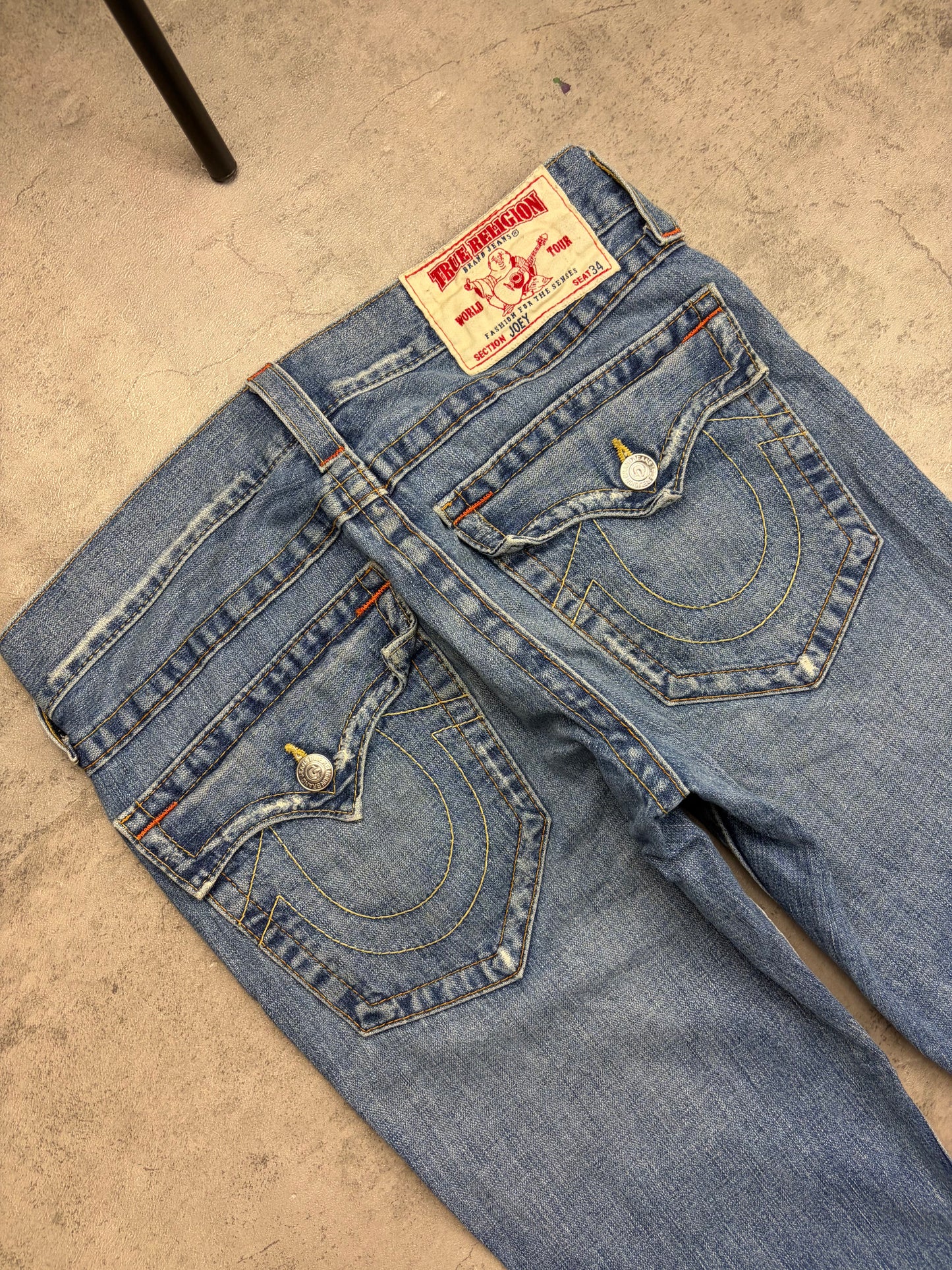 True Religion Baggy Pasha Style Jeans