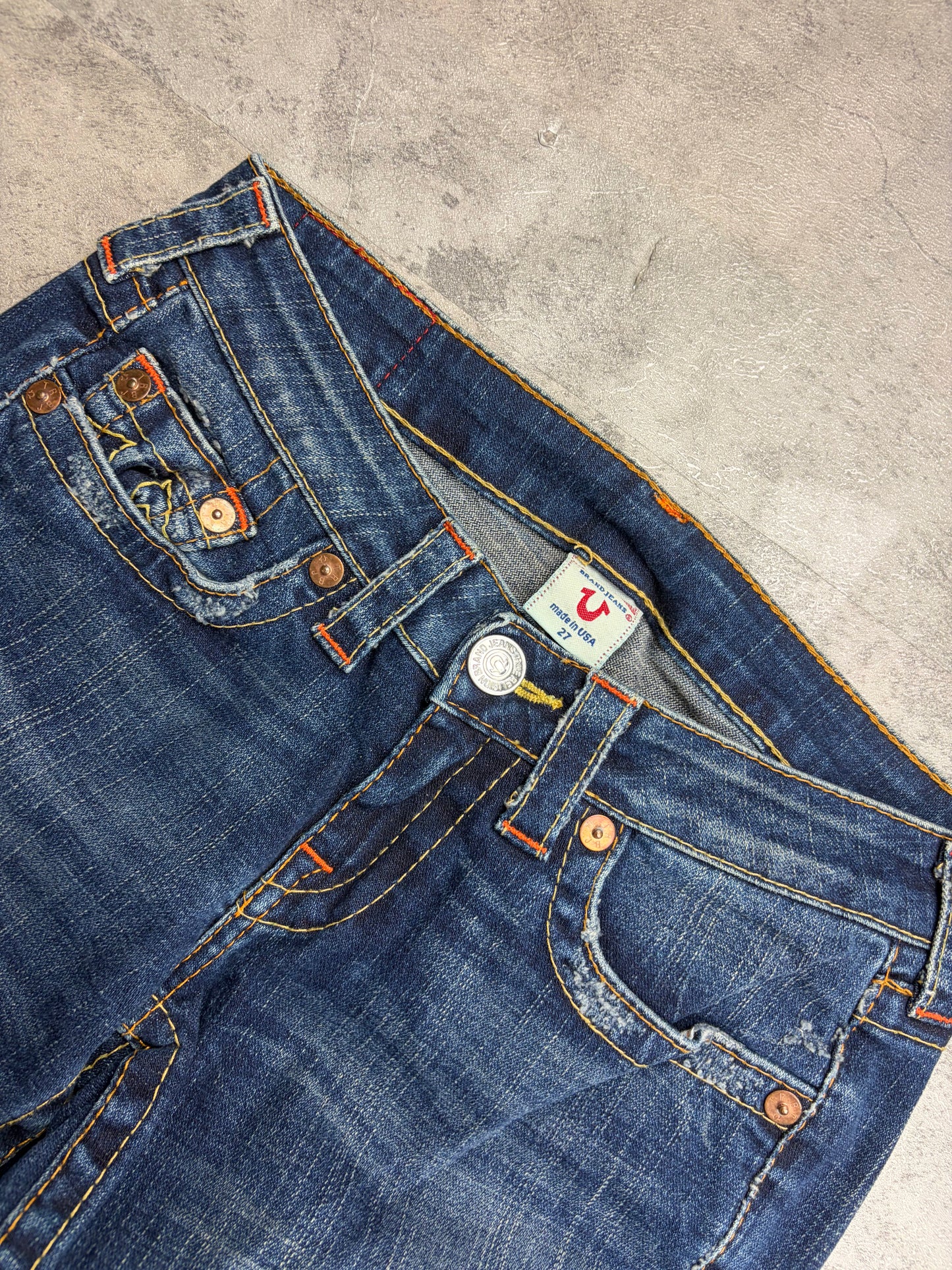 True Religion Bootcut Flared Jeans Y2K