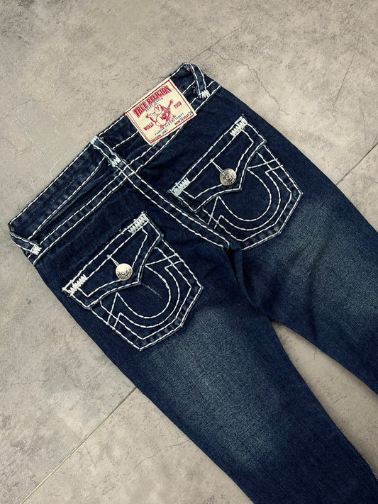 True Religion Bootcut Jeans Vintage Y2K Flared Low Rise Denim