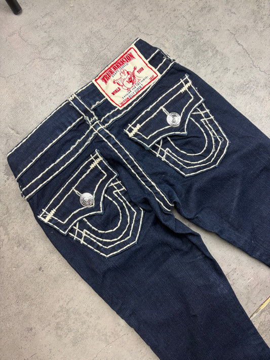 True Religion Flared Low Waist Jeans