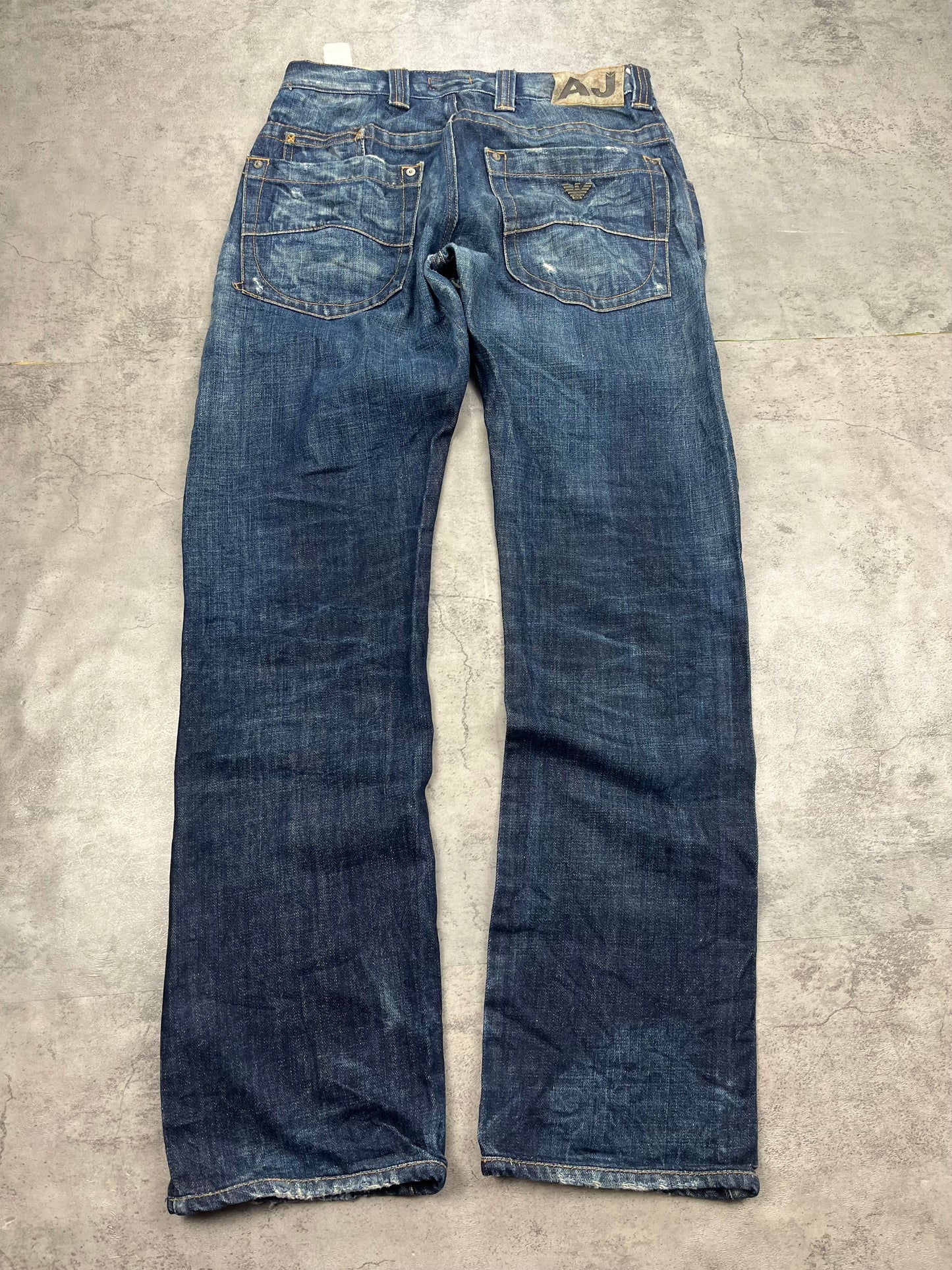 Vintage Y2k Armani Jeans Straight