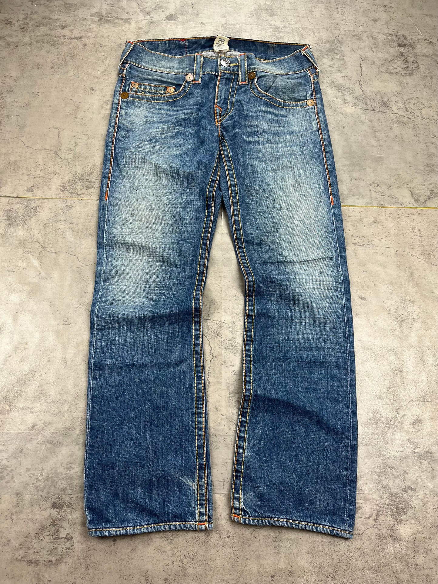 Vintage True Religion Booby Big T Baggy Jeans
