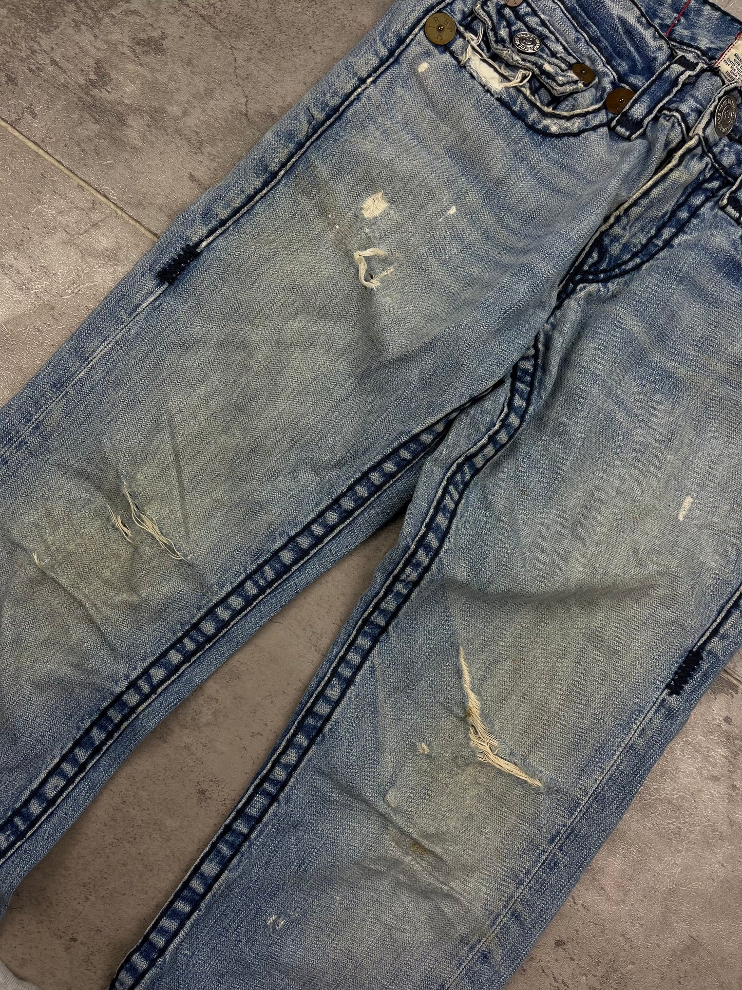 Vintage Bootcut True Religion Y2k Baggy Jeans Denim
