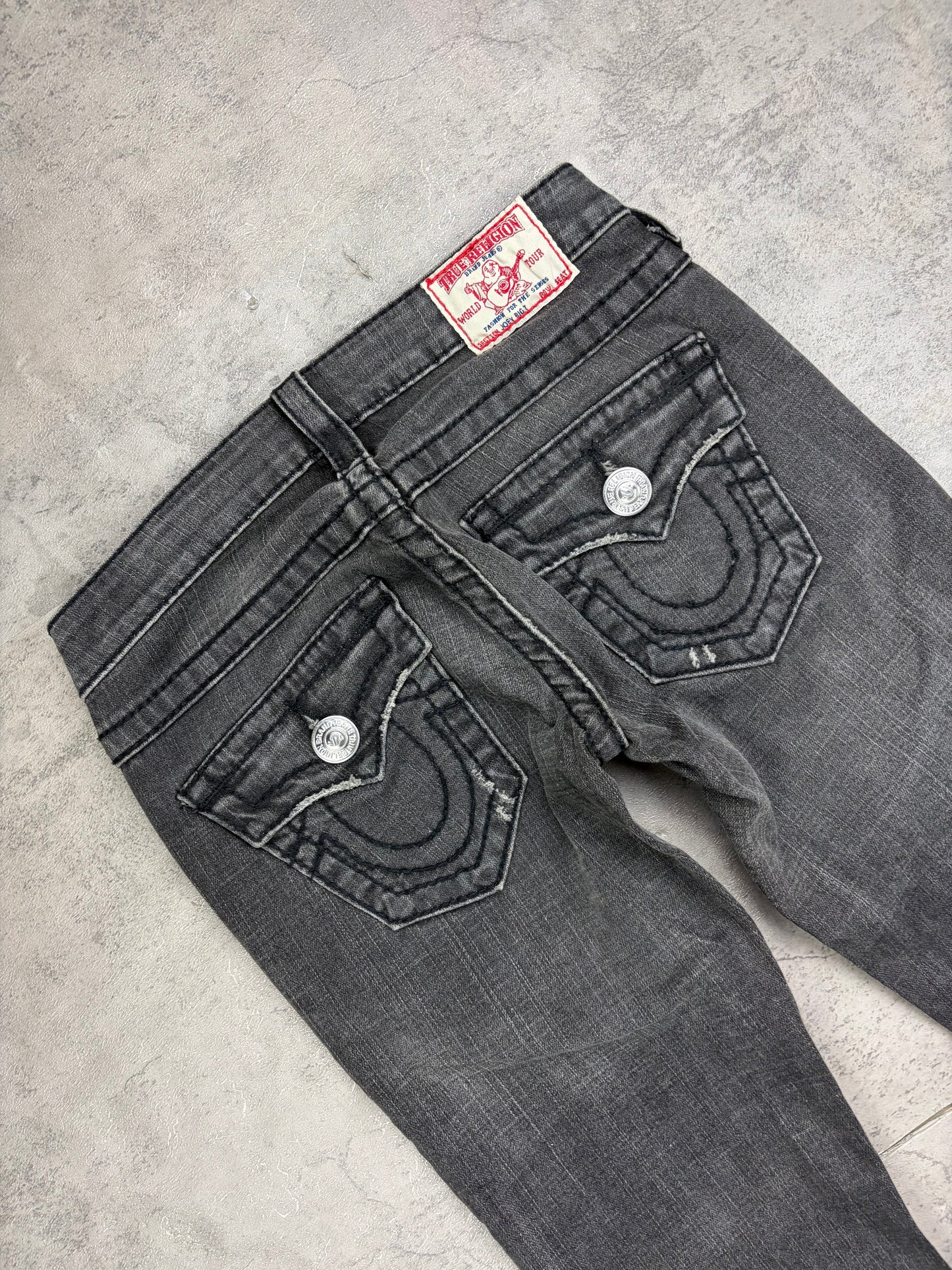 Vintage True Religion Lowrise Flared Lowwaist Bootcut Y2k Jeans