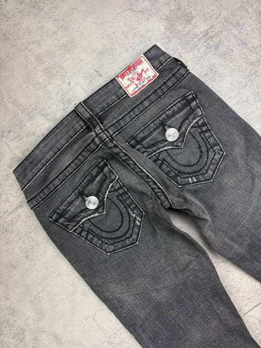Vintage True Religion Lowrise Flared Lowwaist Bootcut Y2k Jeans