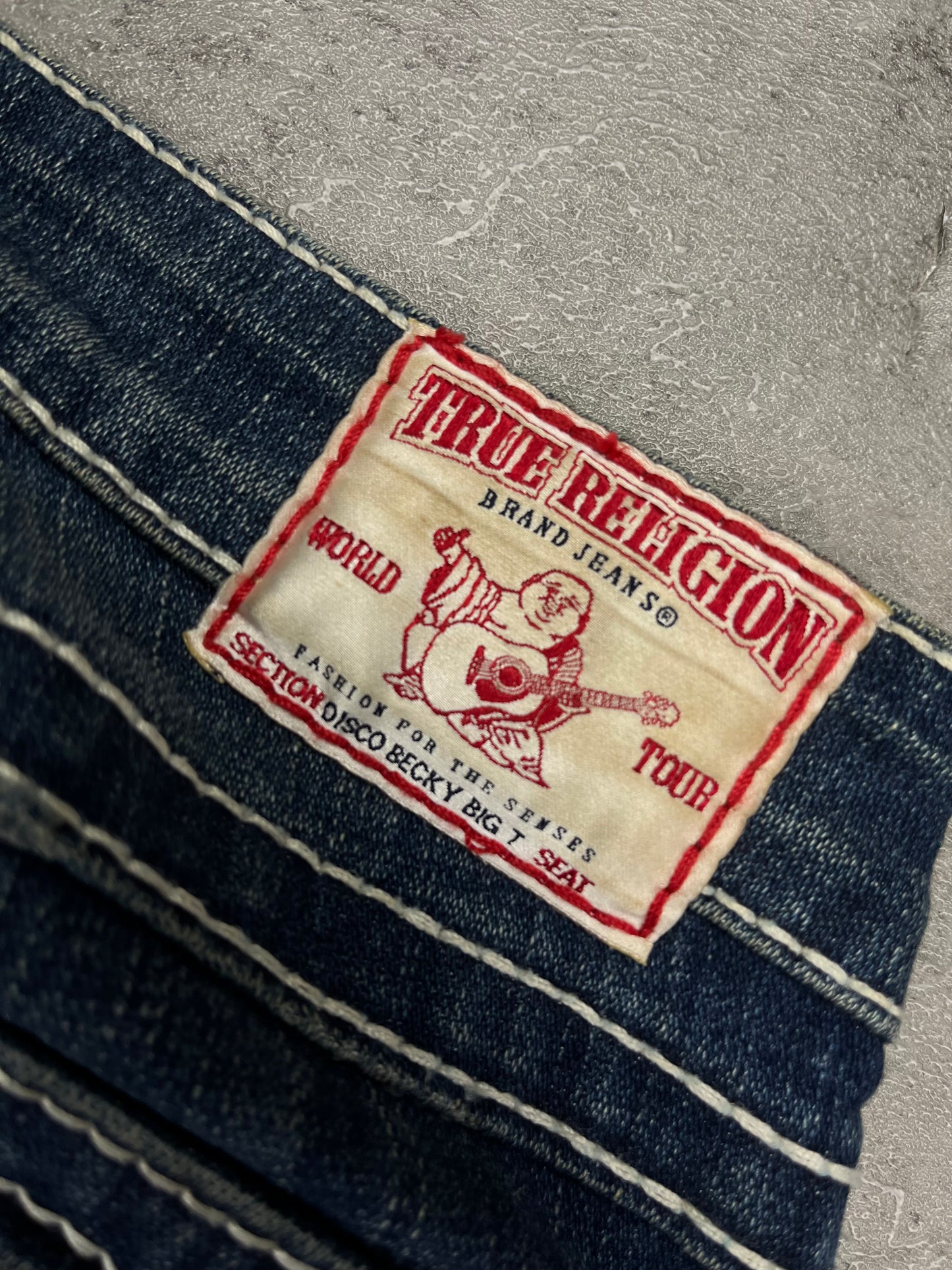 True Religion Y2K Low Rise Bootcut Flare Jeans Vintage Rare