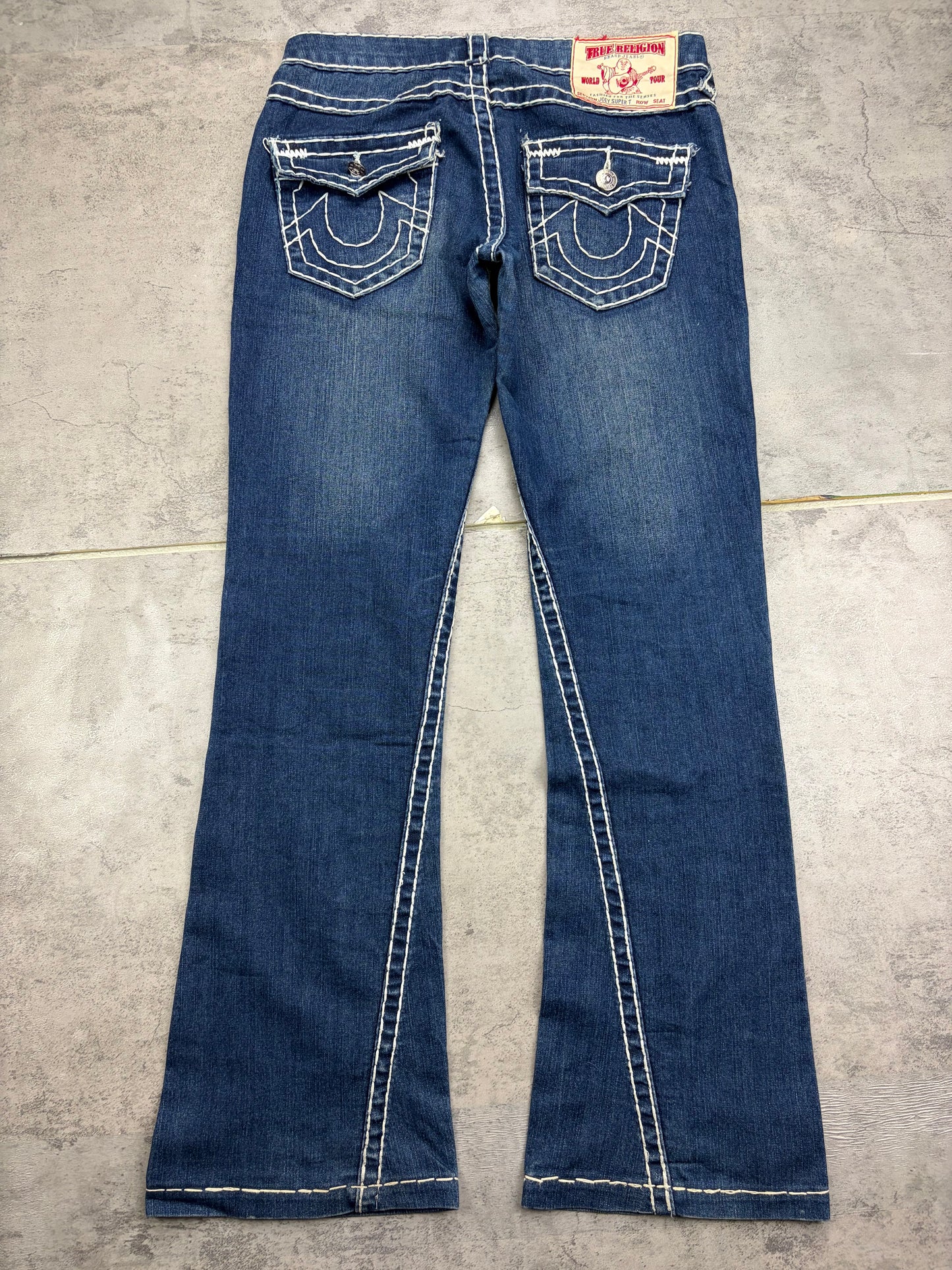 True Religion Bootcut Flared Jeans Y2k