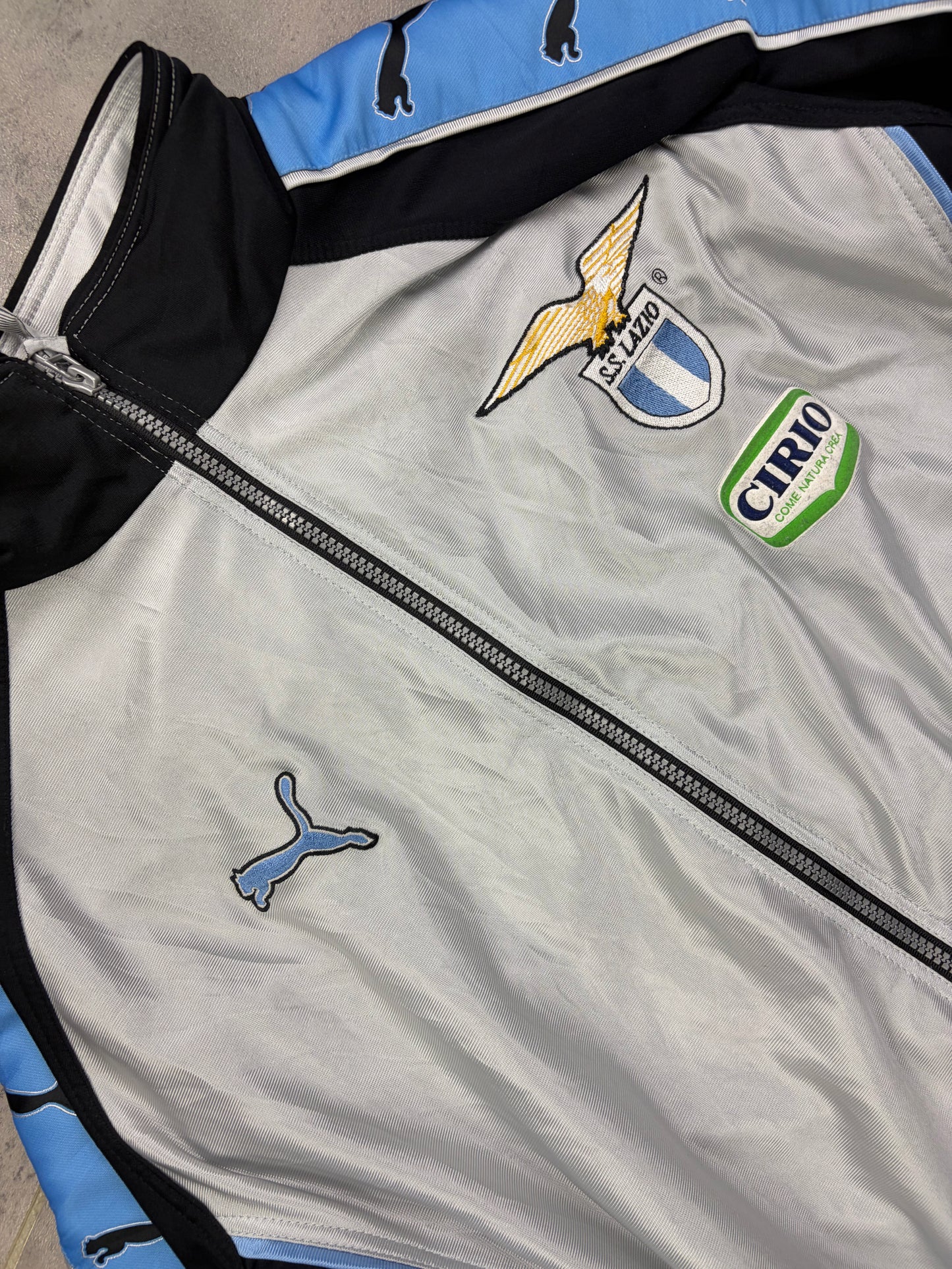 Vintage Puma Trainingsjacke S.S Lazio 1998-99
