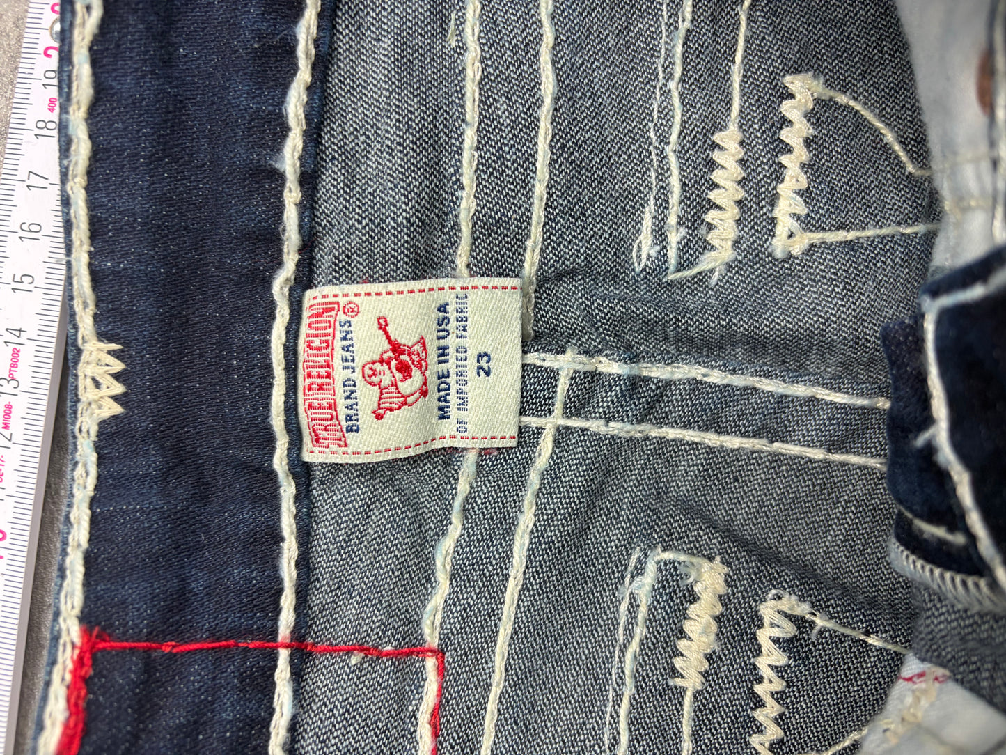 True Religion Flared Low Waist Jeans