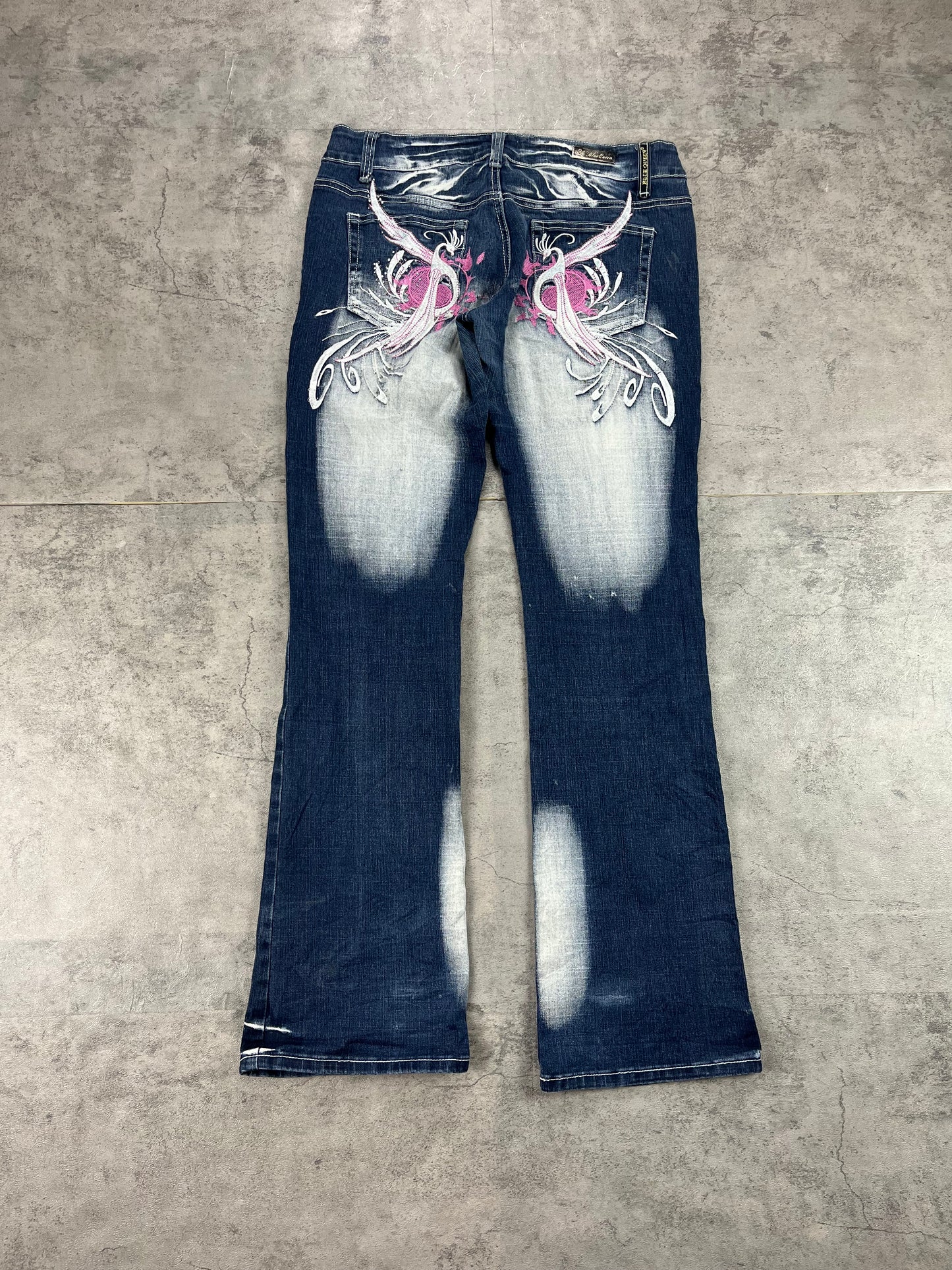 Blue Queen Bootcut Jeans W30