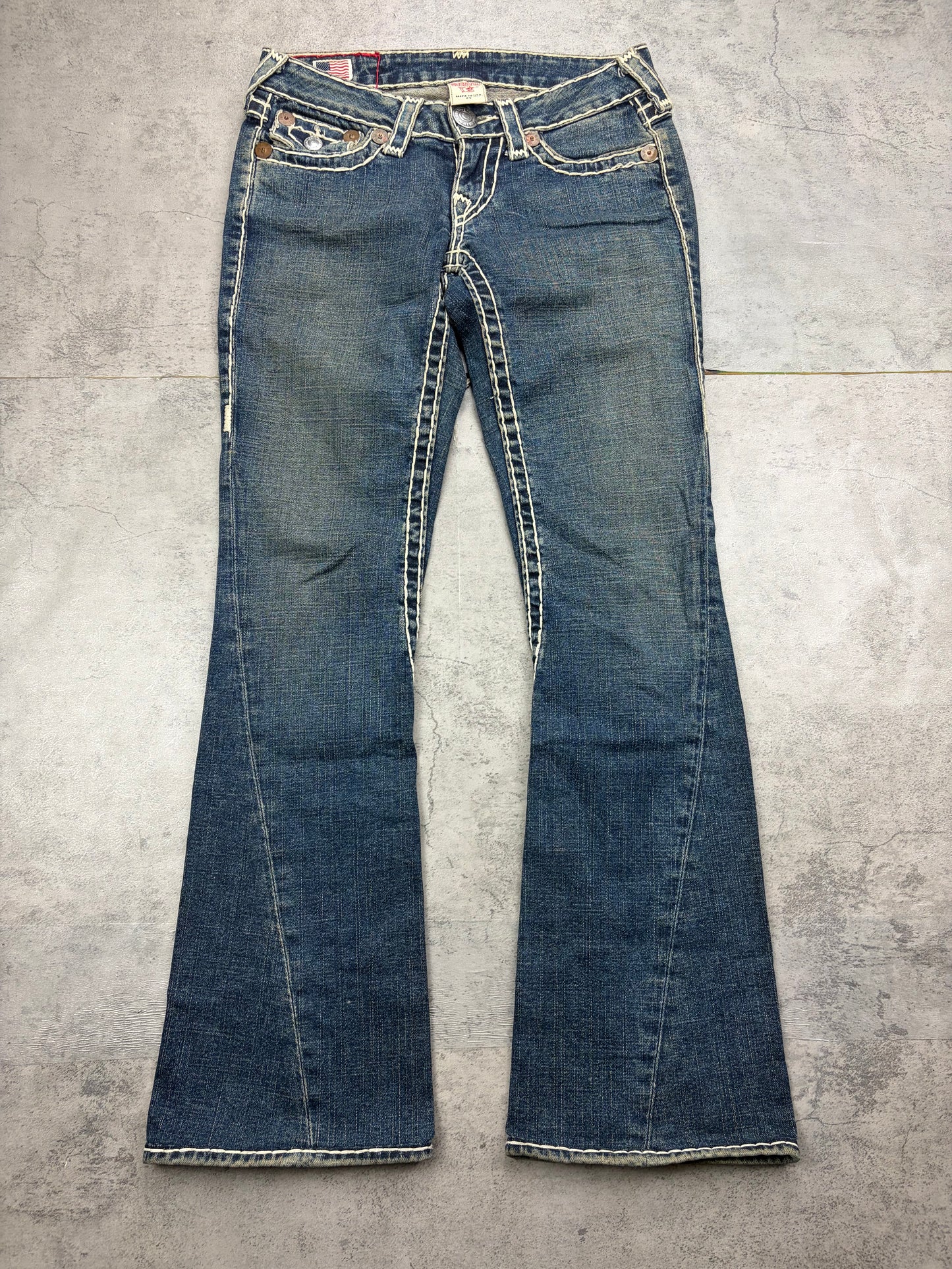 True Religion Bootcut Low Waist Jeans