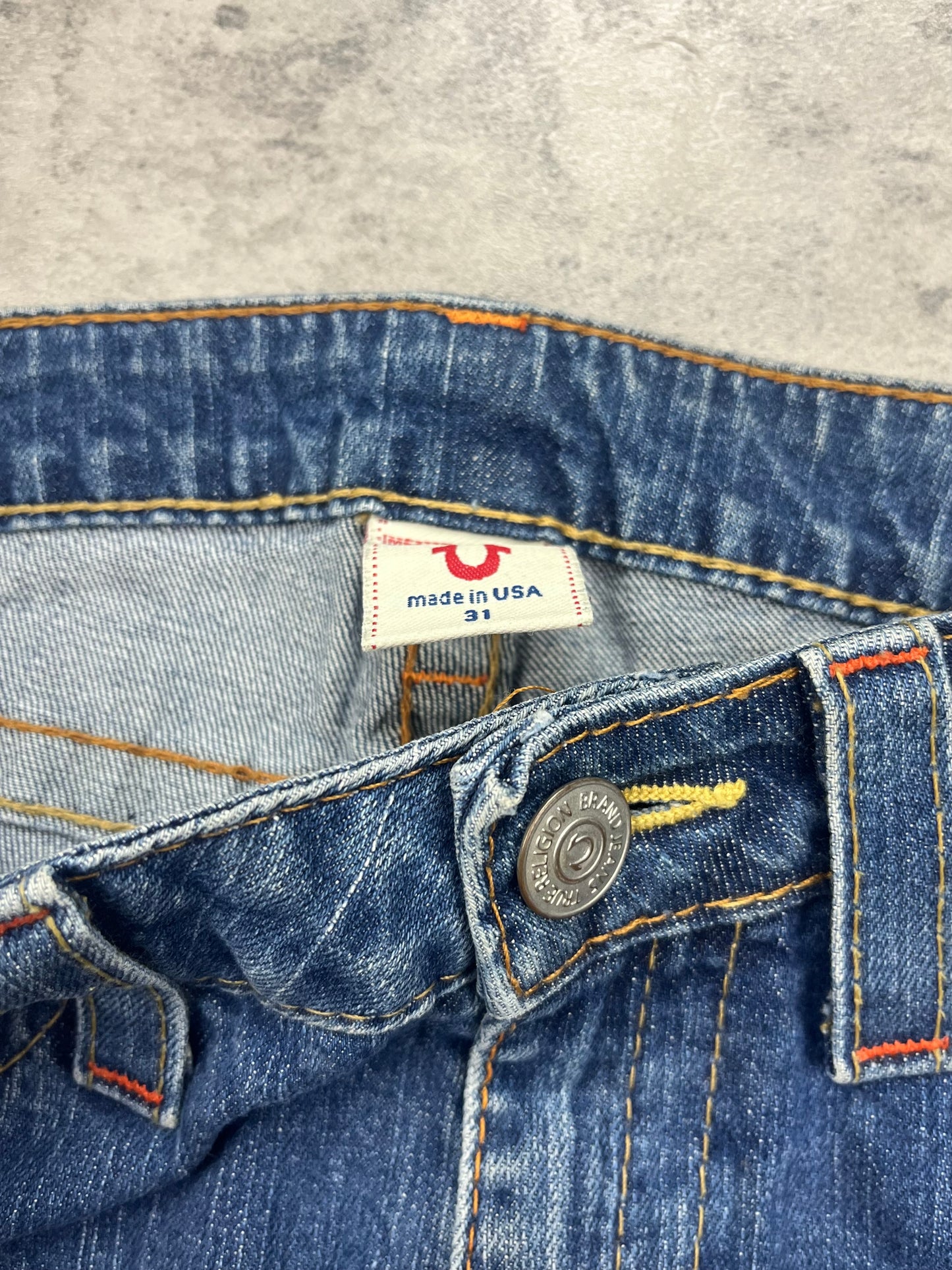 Mini Y2k True Religion Jeans Rock