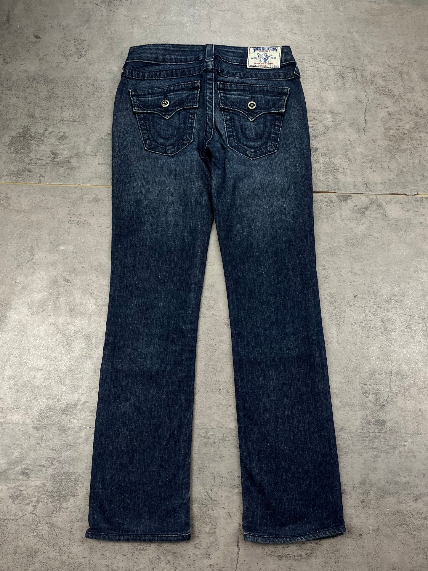 True Religion Lowwaist Bootcut Y2k Glitzer Jeans