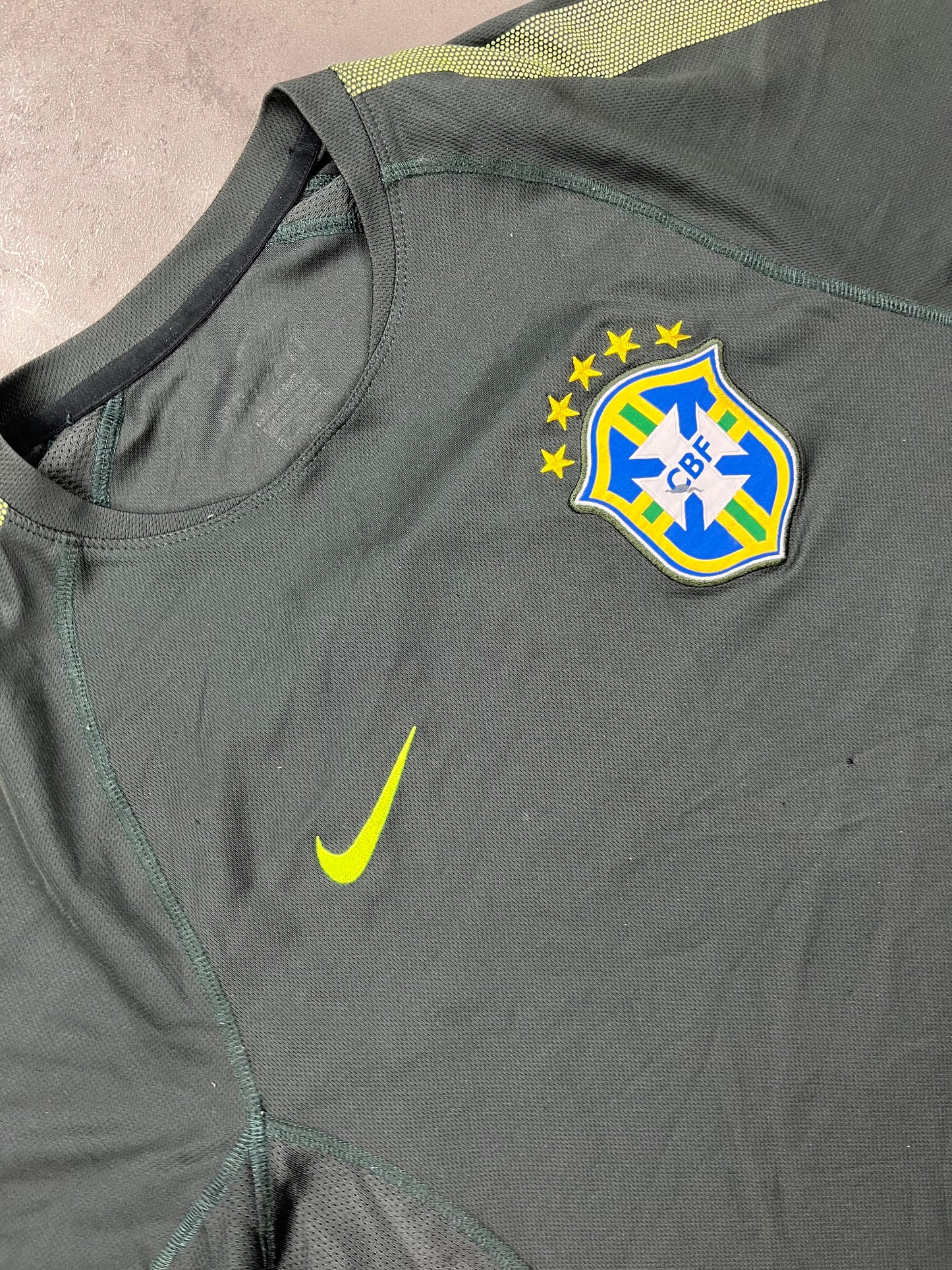 Vintage Y2k Brasilien Jersey Trikot