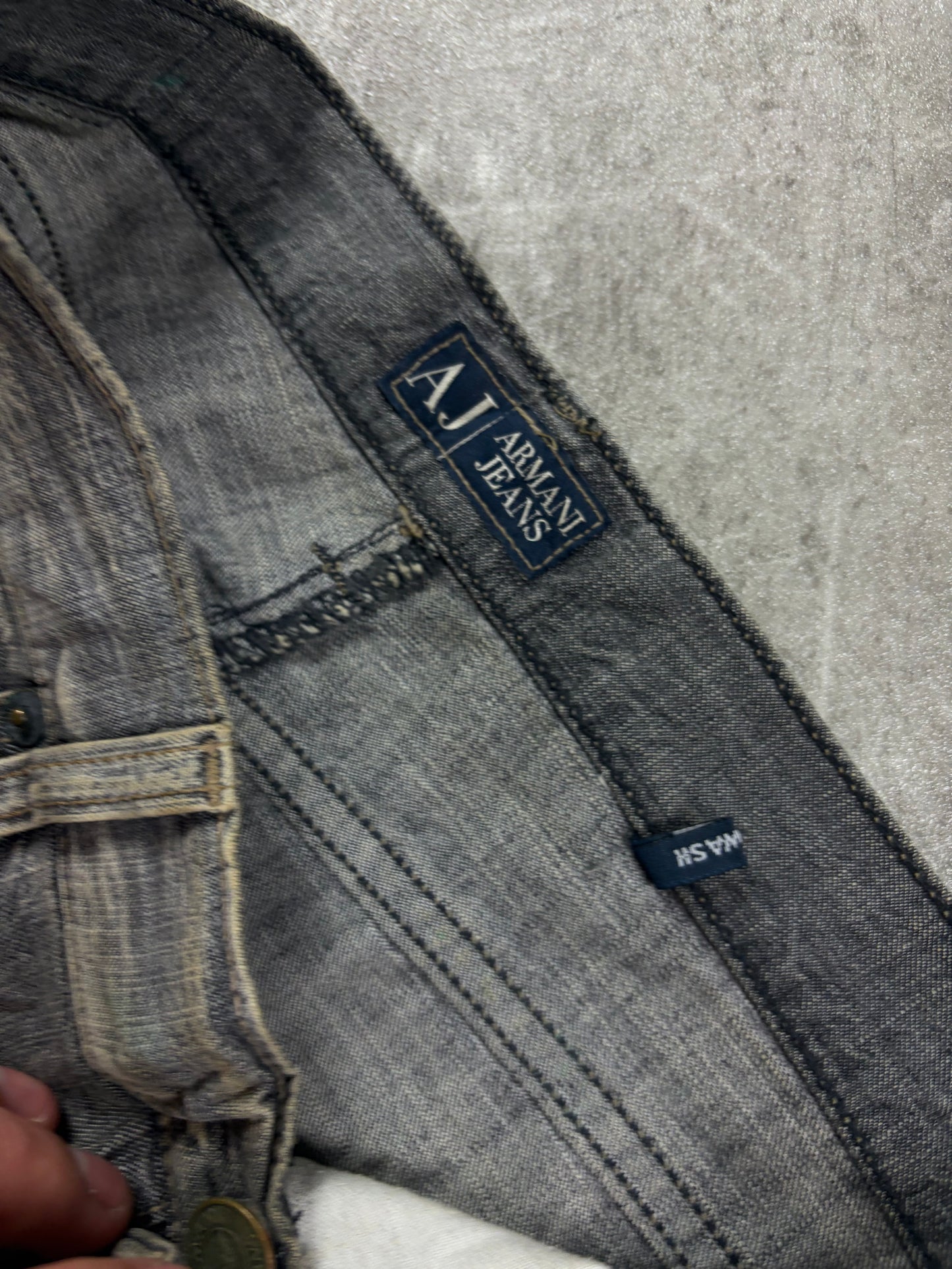 Armani Lowwaist Y2k Flared Jeans