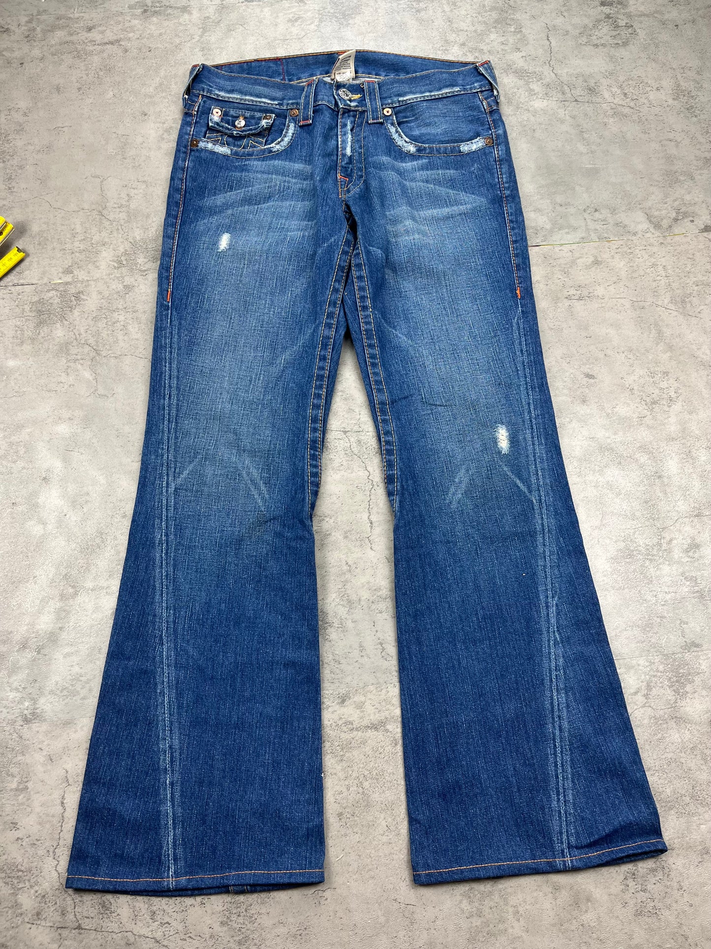 Vintage Baggy Flared True Religion Jeans