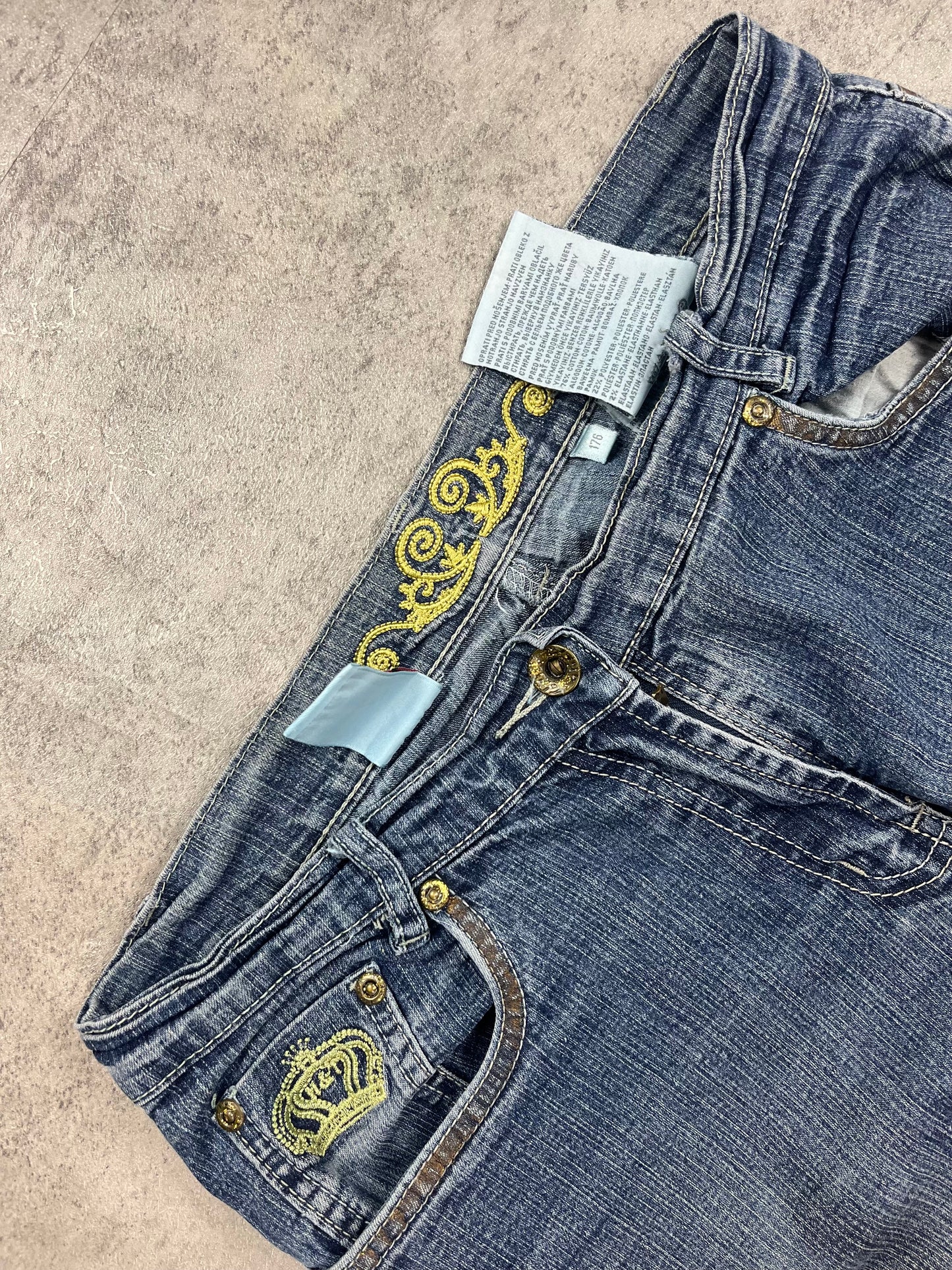 Vintage Victoria Beckham Style Bootcut Jeans