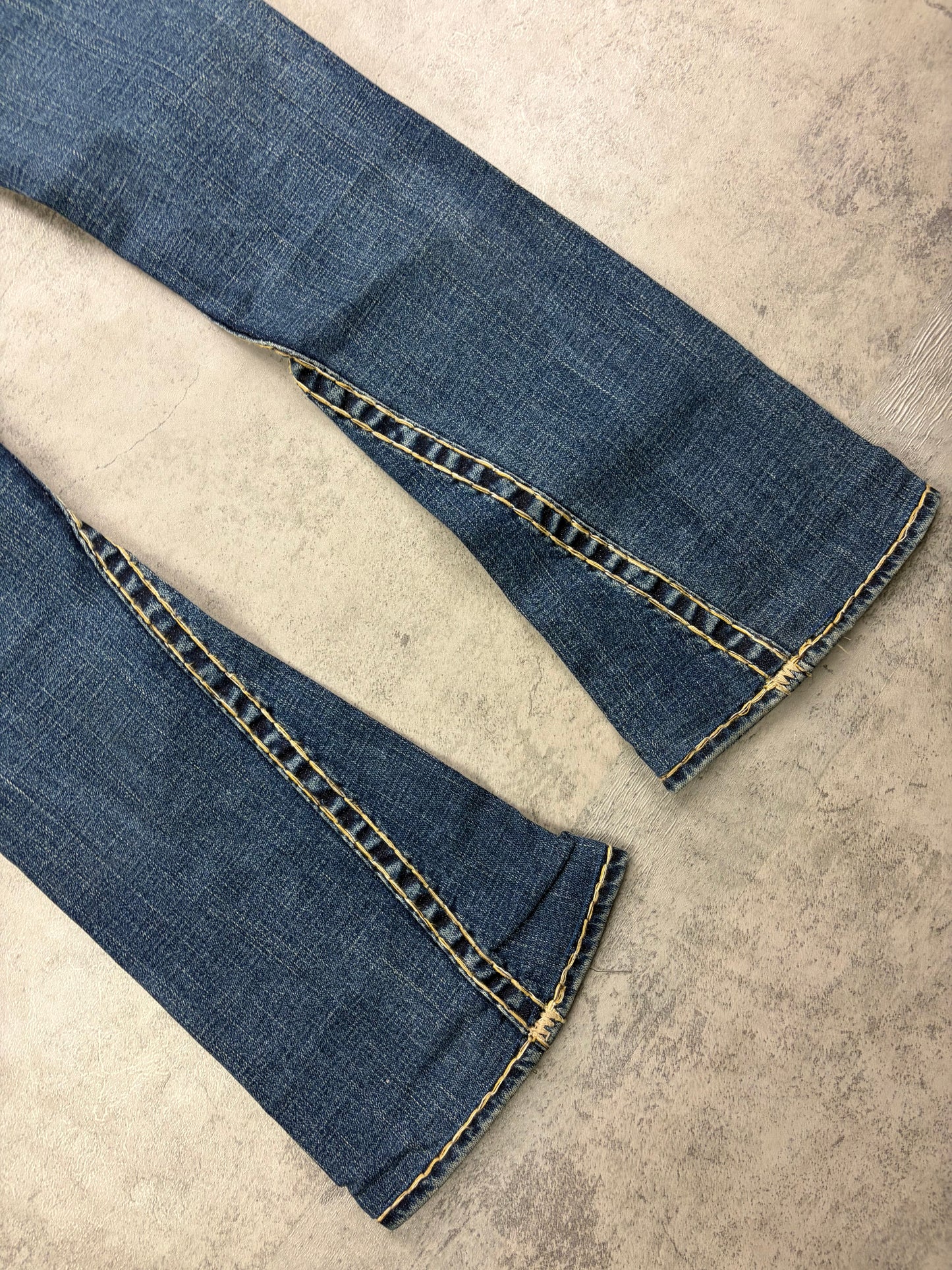 True Religion Low Rise Bootcut Denim