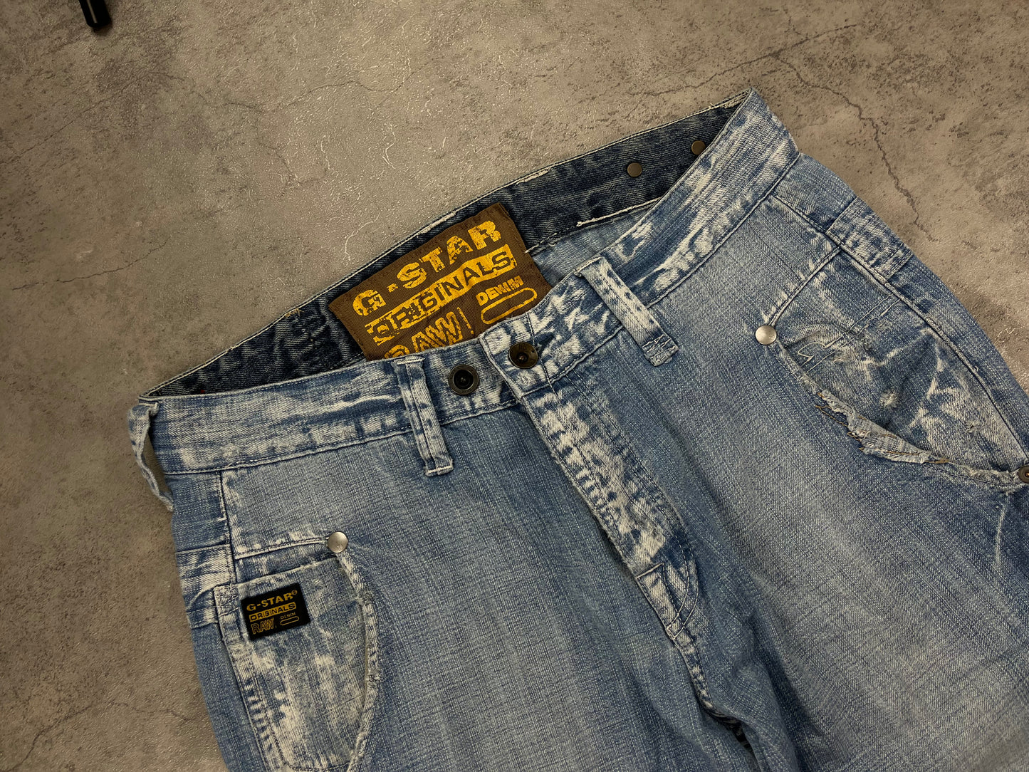 Vintage Y2k G-Star Raw Baggy Jeans Pasha Style