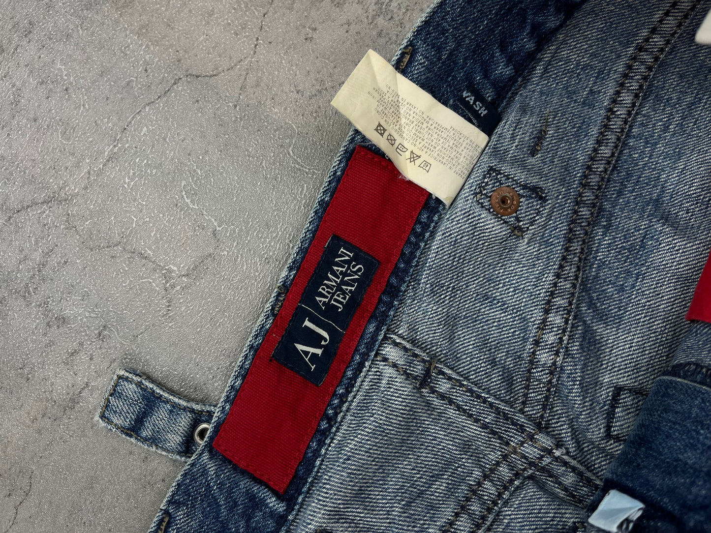 Vintage Armani Baggy Y2k Jeans