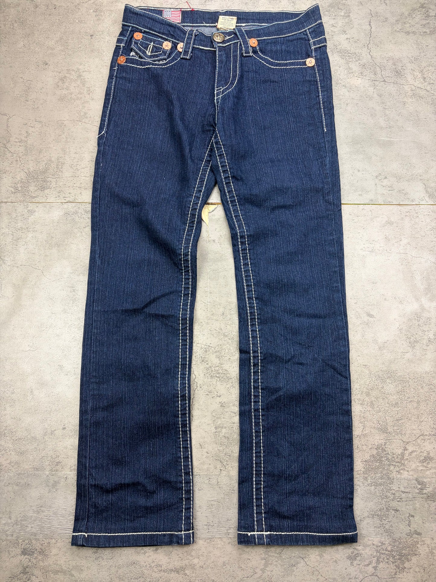 True Religion Vintage Low Rise Bootcut Denim