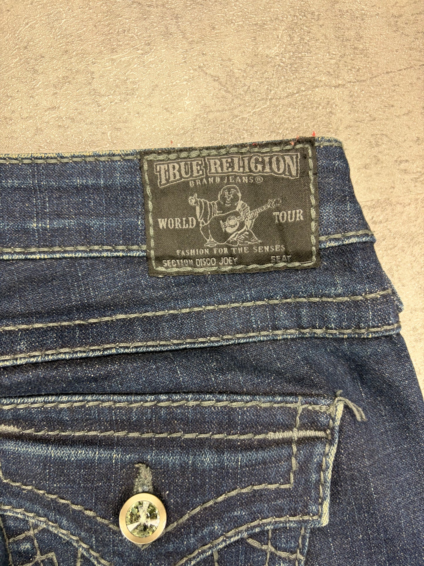 Vintage Bootcut True Religion Flared Y2k Jeans Lowwaist