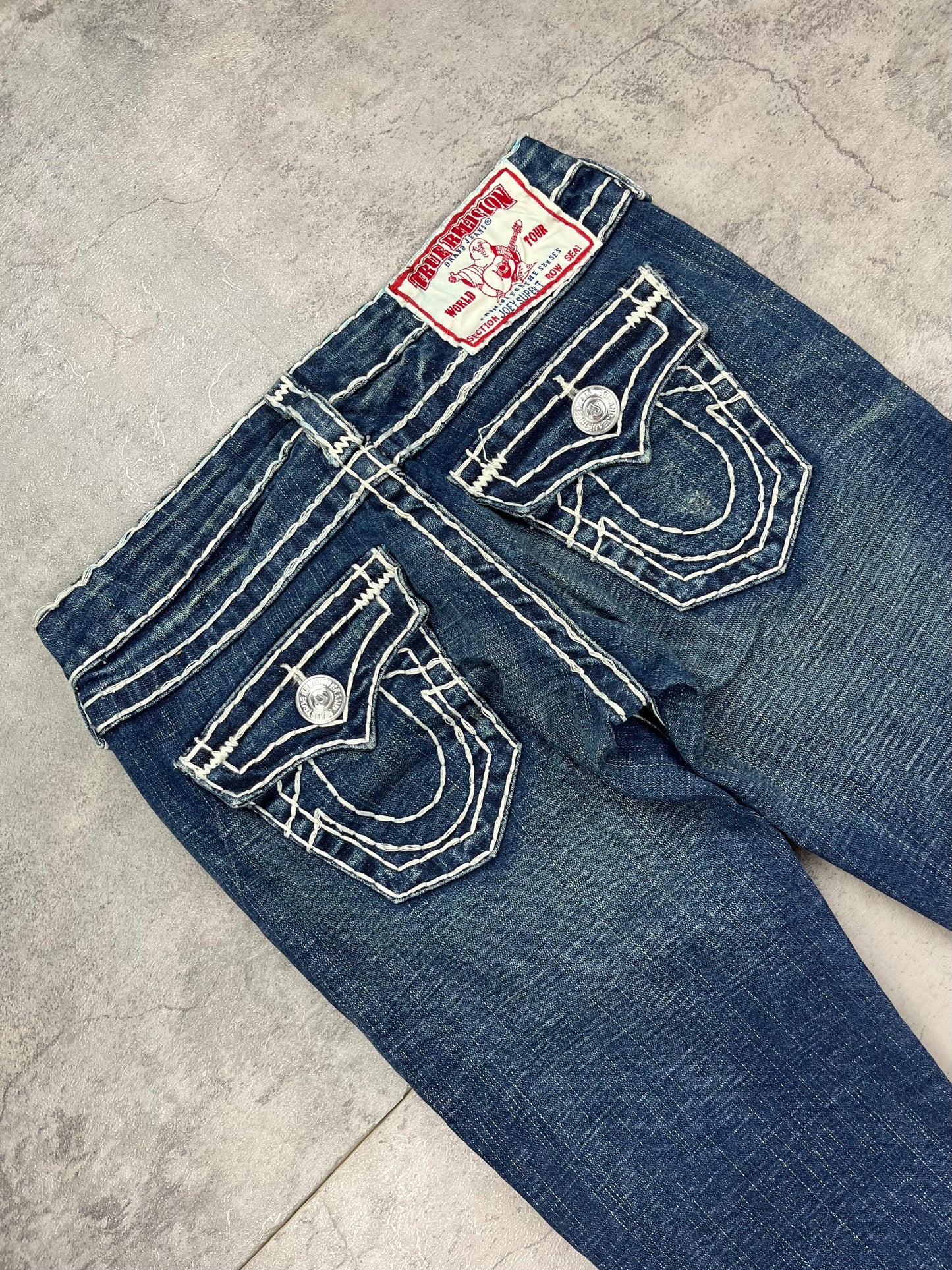 True Religion Lowwaist Bootcut Vintage Jeans Y2k Flared