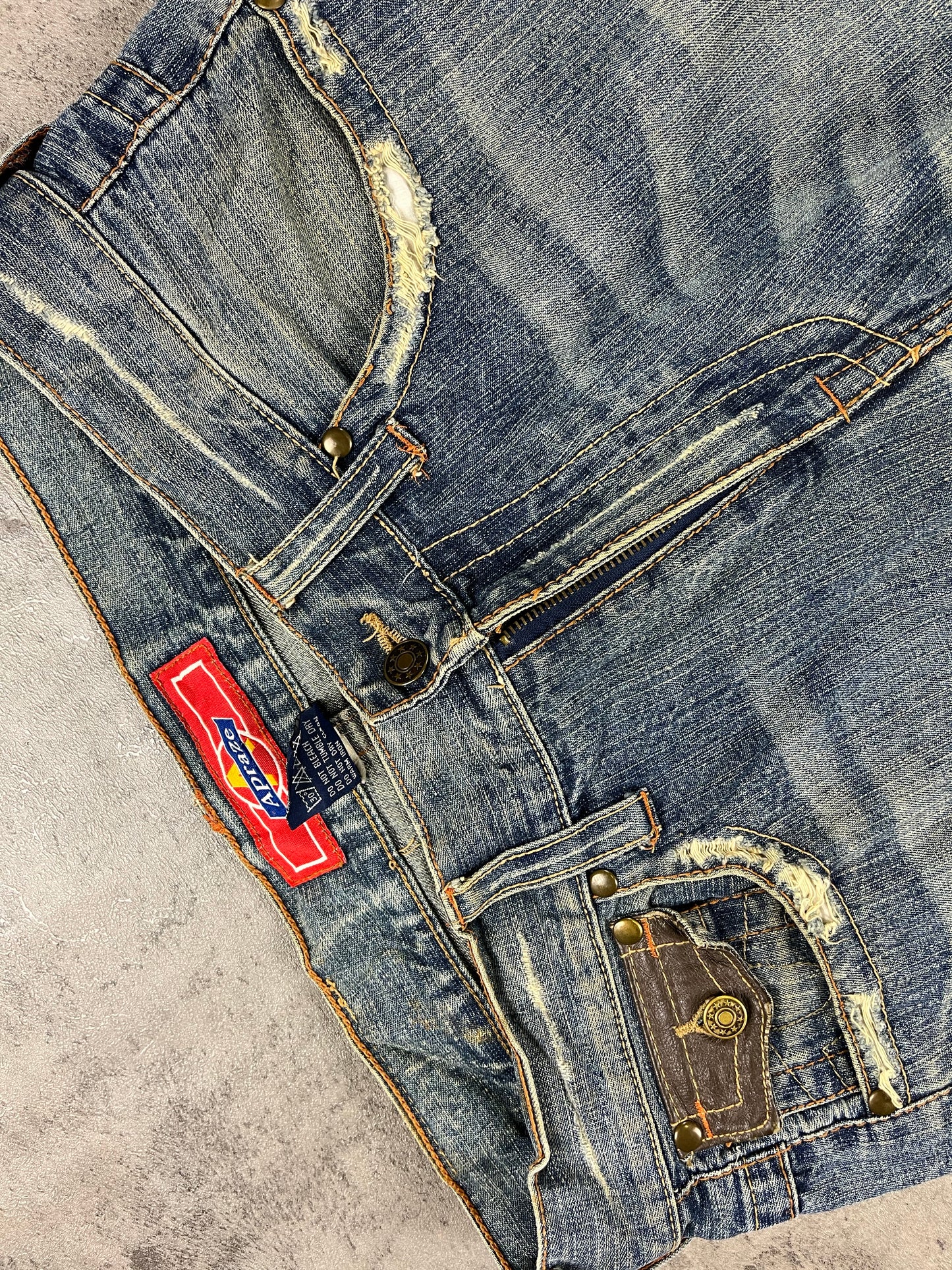 Apraze Bootcut Baggy Jeans W32